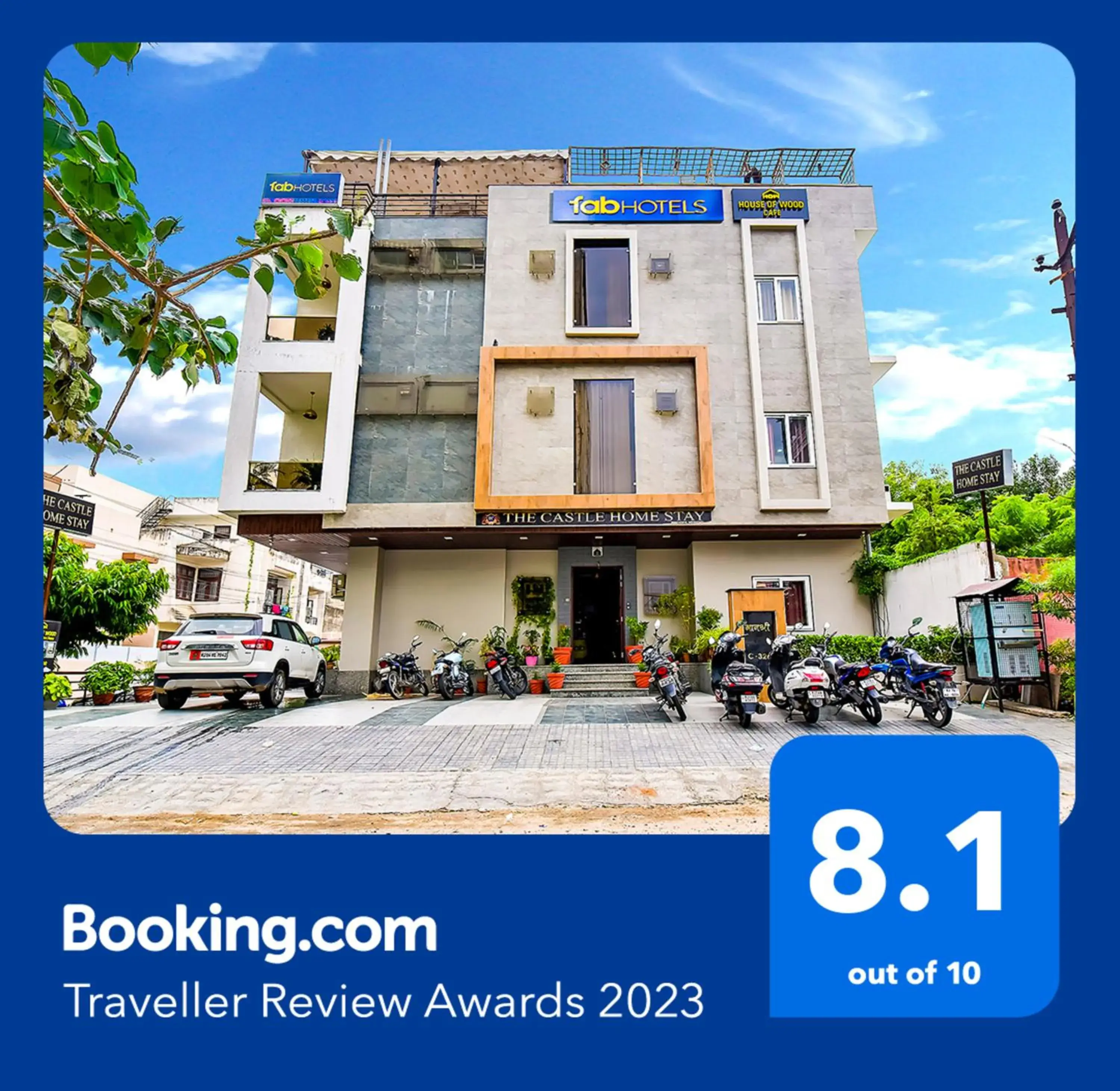 Property building in FabHotel The Castle Homestay Property building in FabHotel The Castle Homestay