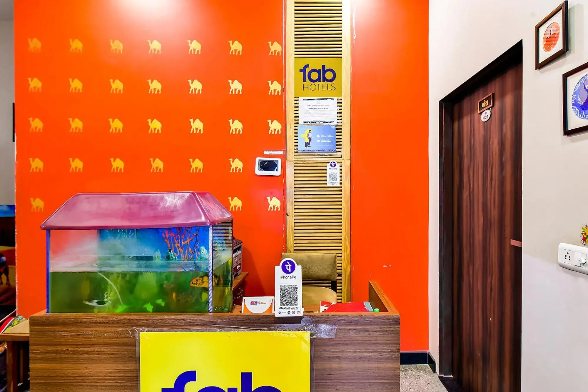 Lobby or reception in FabHotel The Castle Homestay Lobby or reception in FabHotel The Castle Homestay