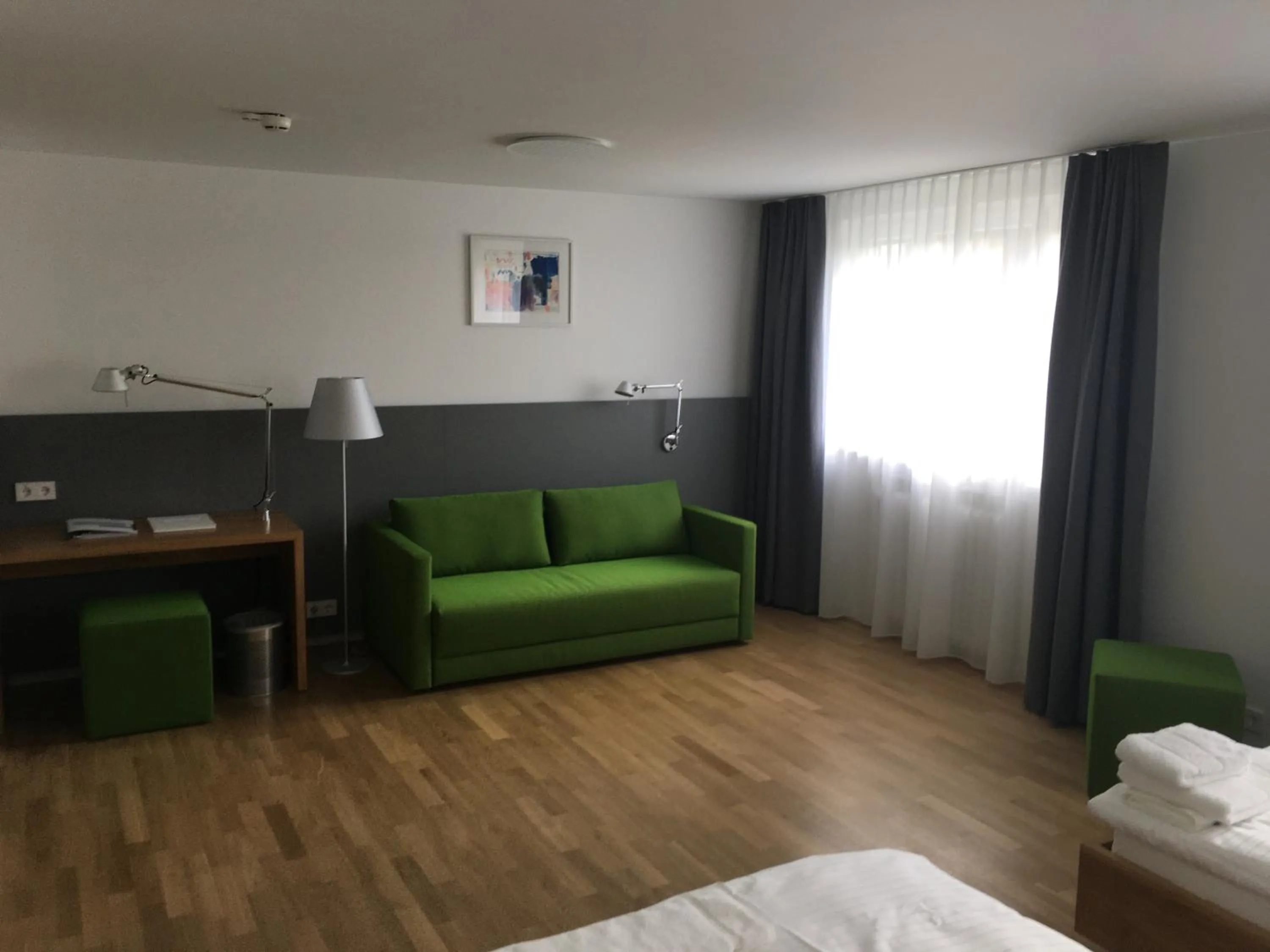 Photo of the whole room, Bed in Evangelische Tagungsstätte Bad Boll