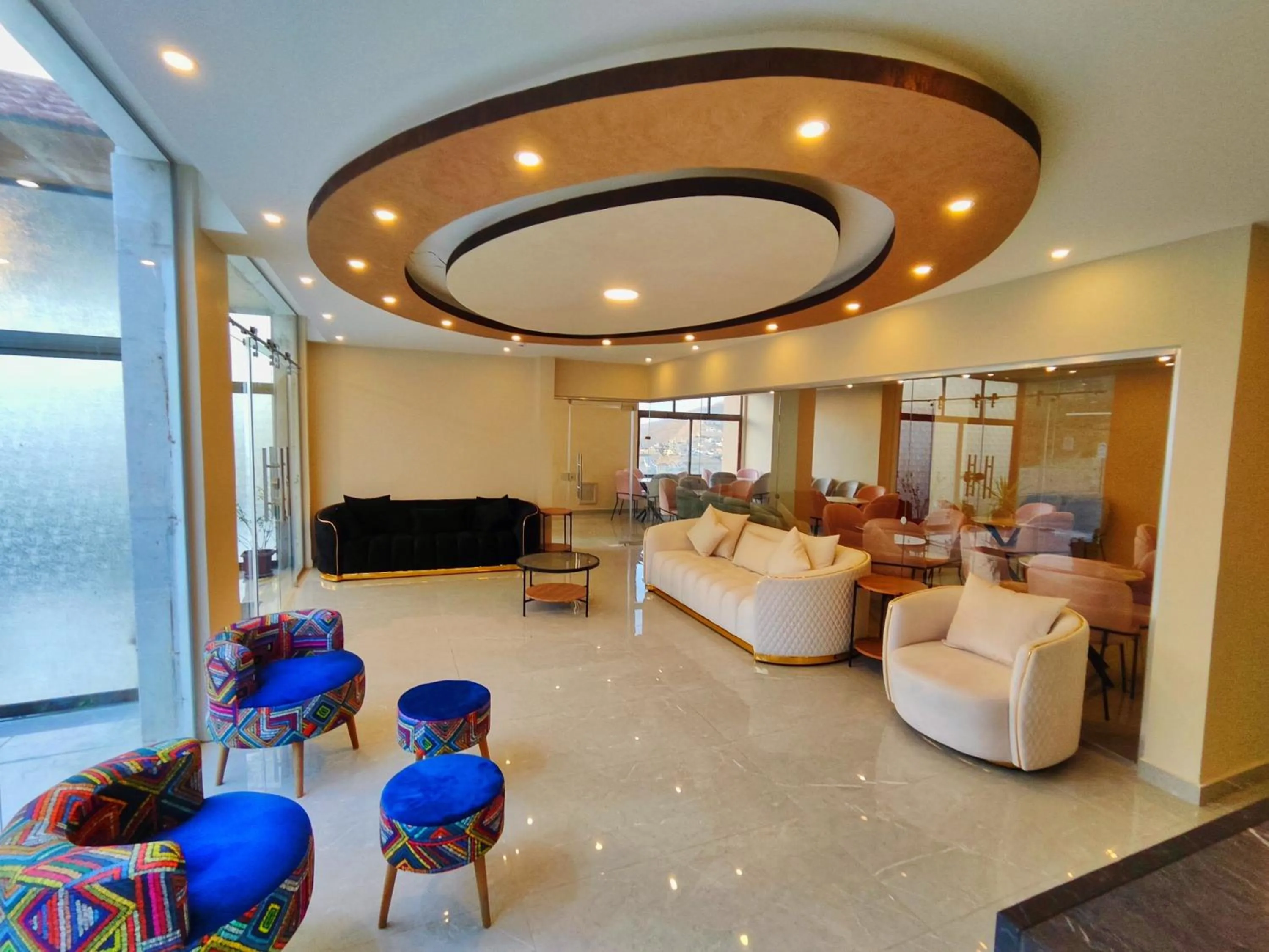 Lobby or reception in Rakan ApartHotel and Luxury Rooms