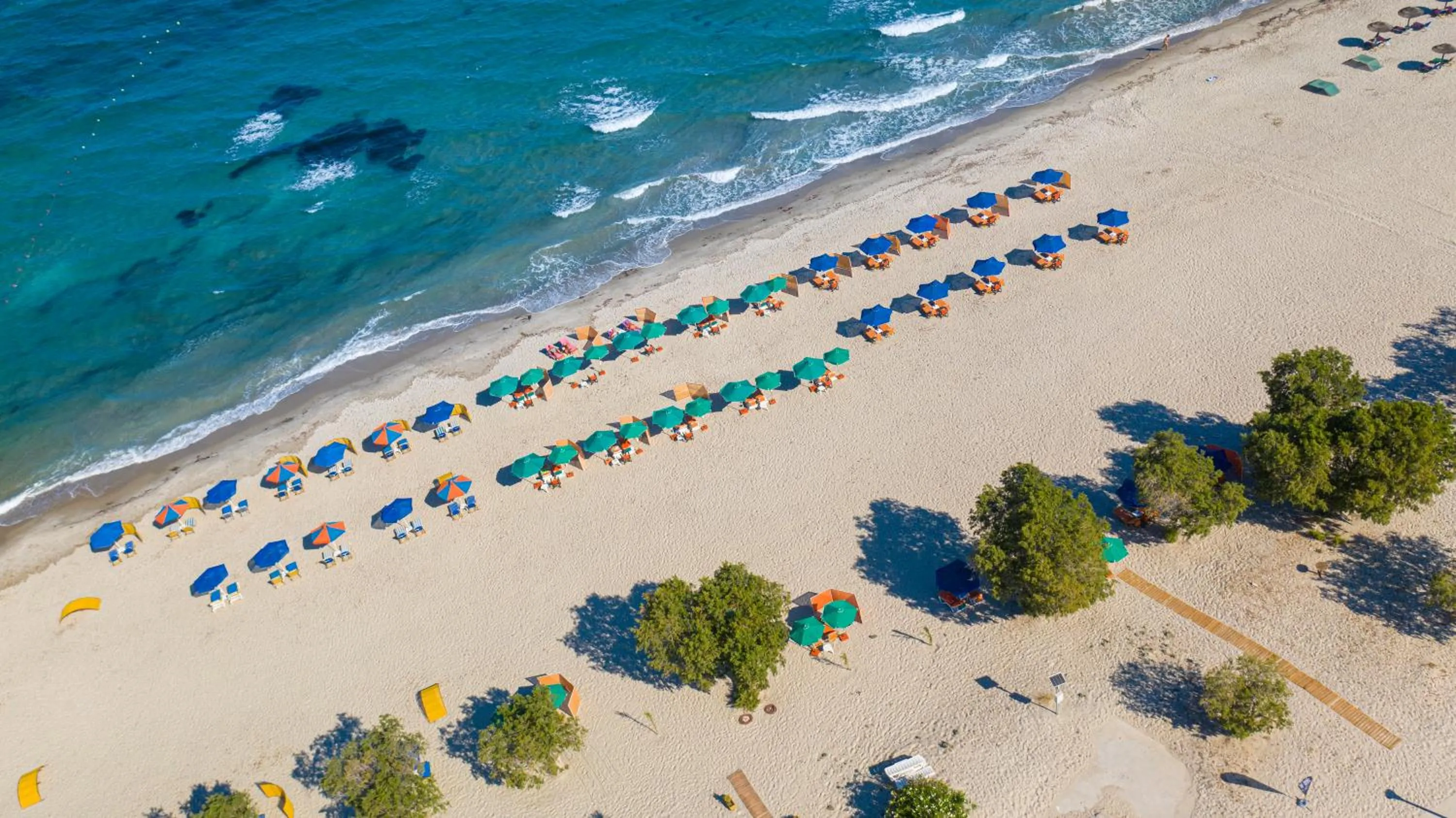 Beach in Cirillo Family Hotel-Christinas Studios