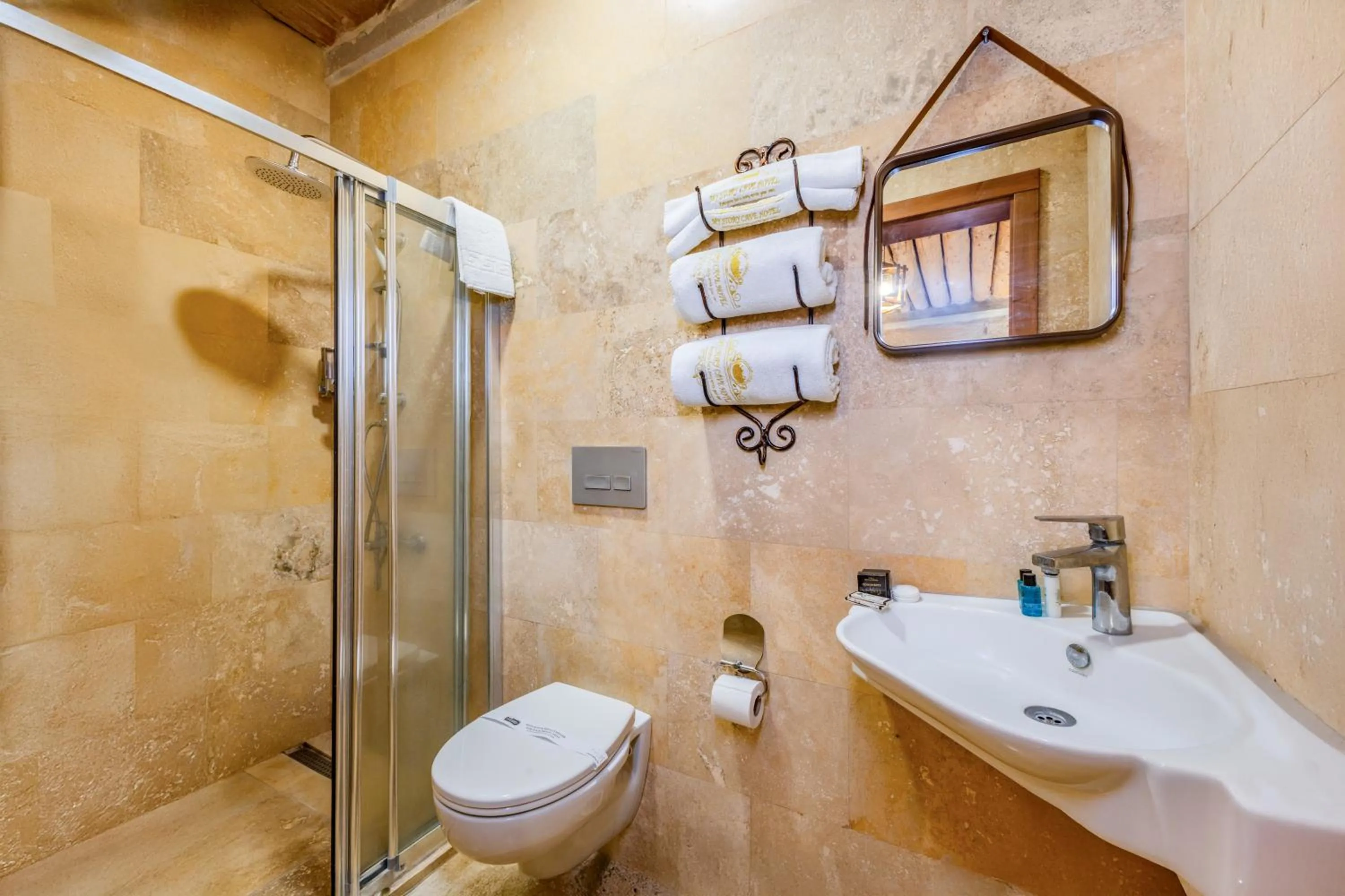 Bathroom in My Story Cave Hotel