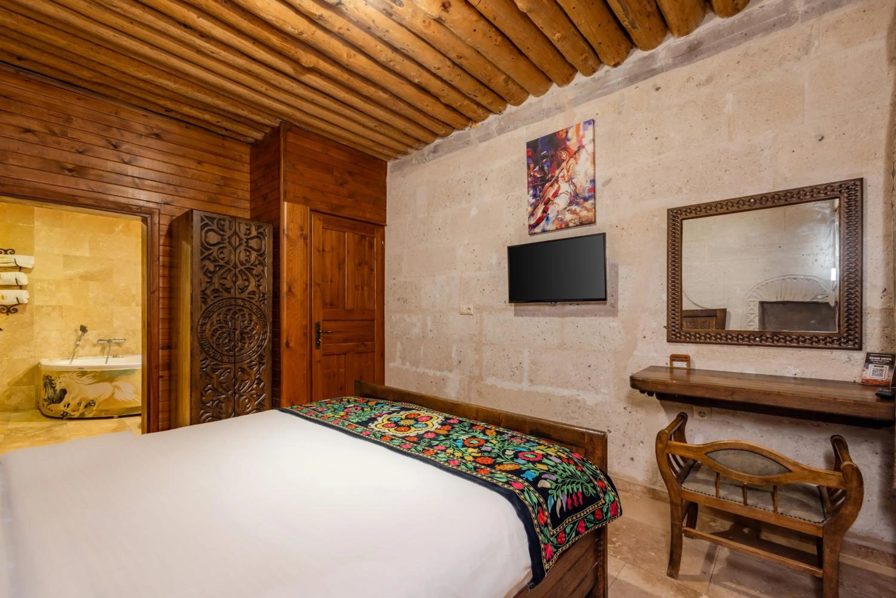 Bedroom in My Story Cave Hotel