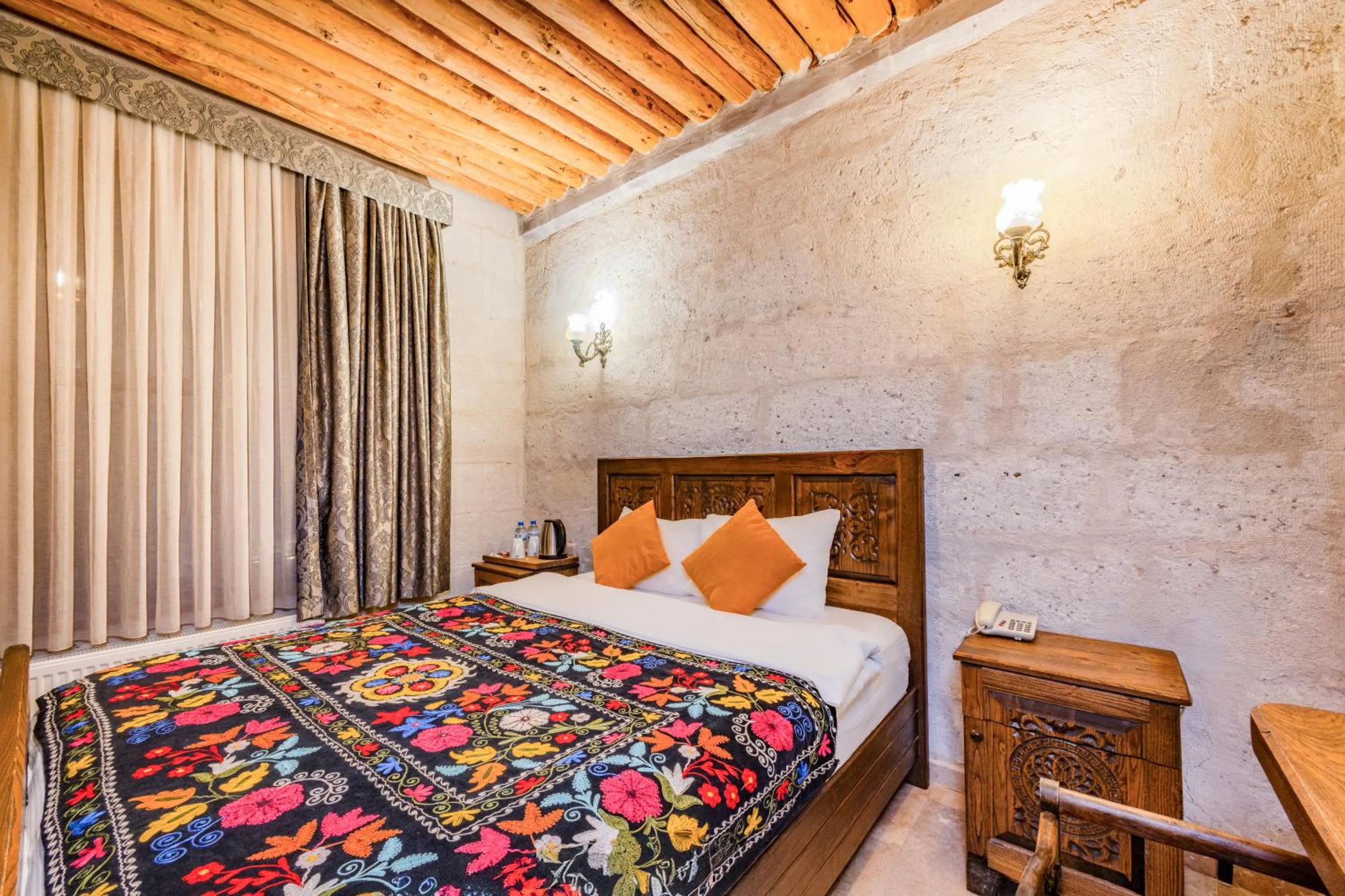 Bed in My Story Cave Hotel