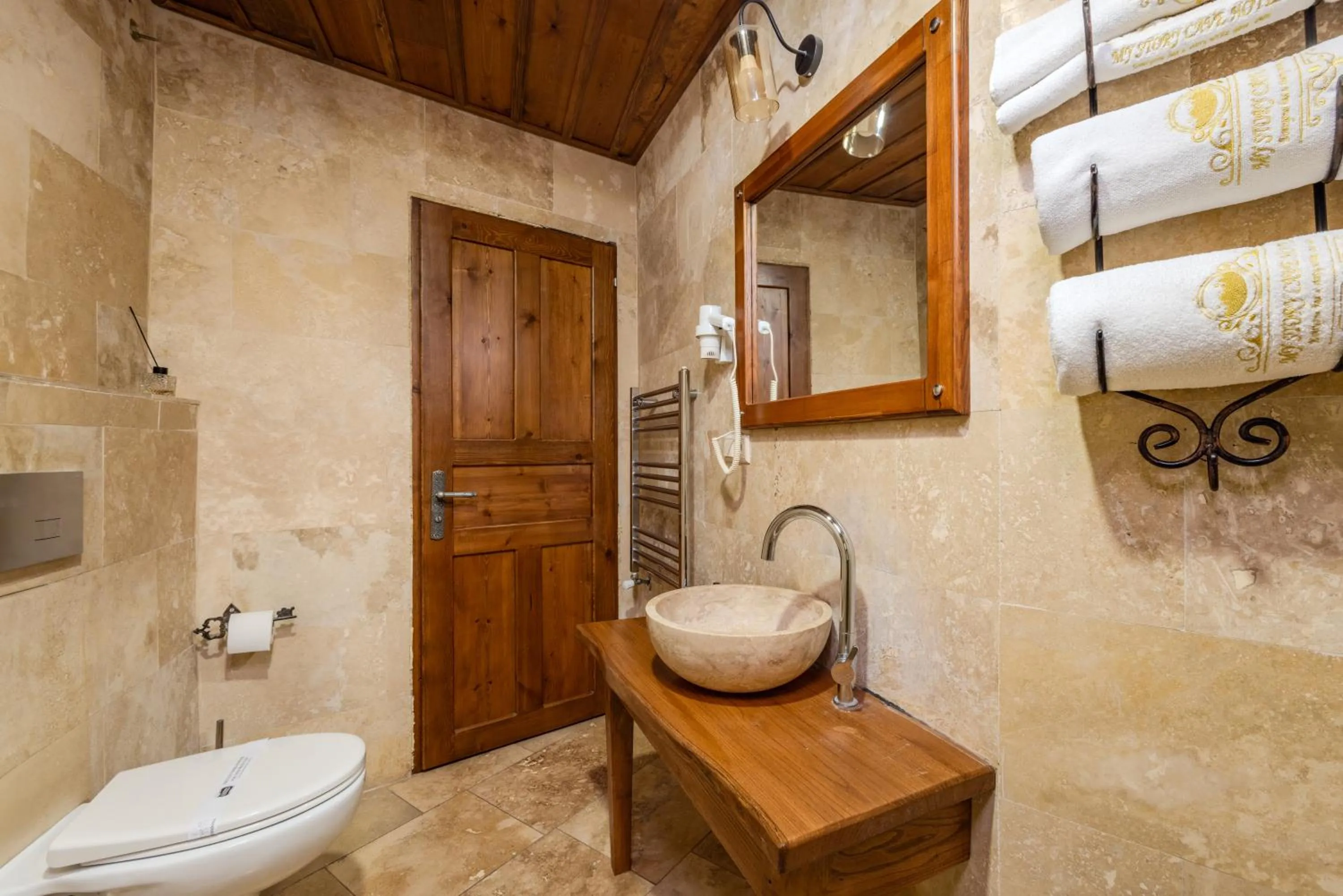 Bathroom in My Story Cave Hotel