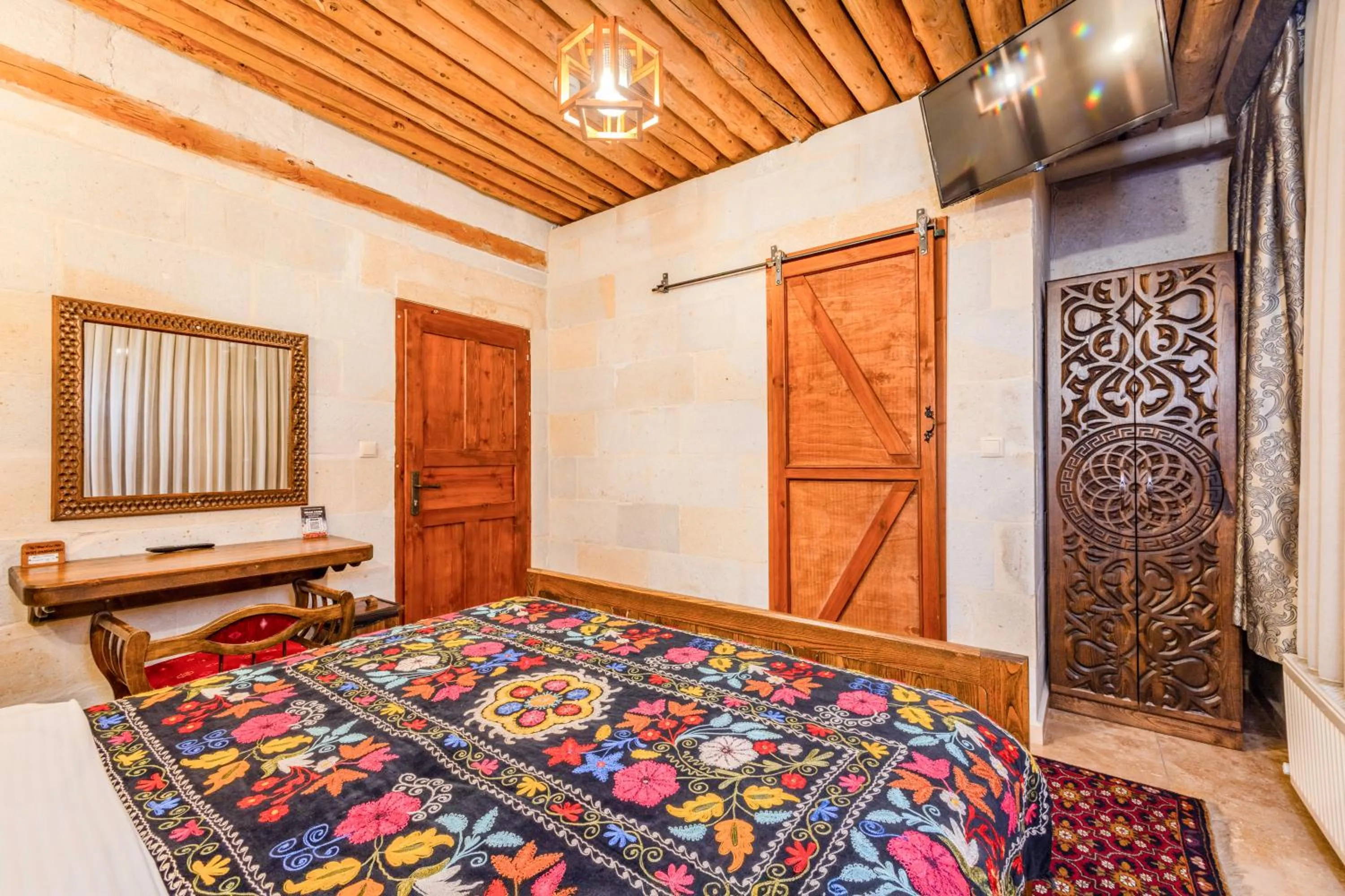 Bed in My Story Cave Hotel