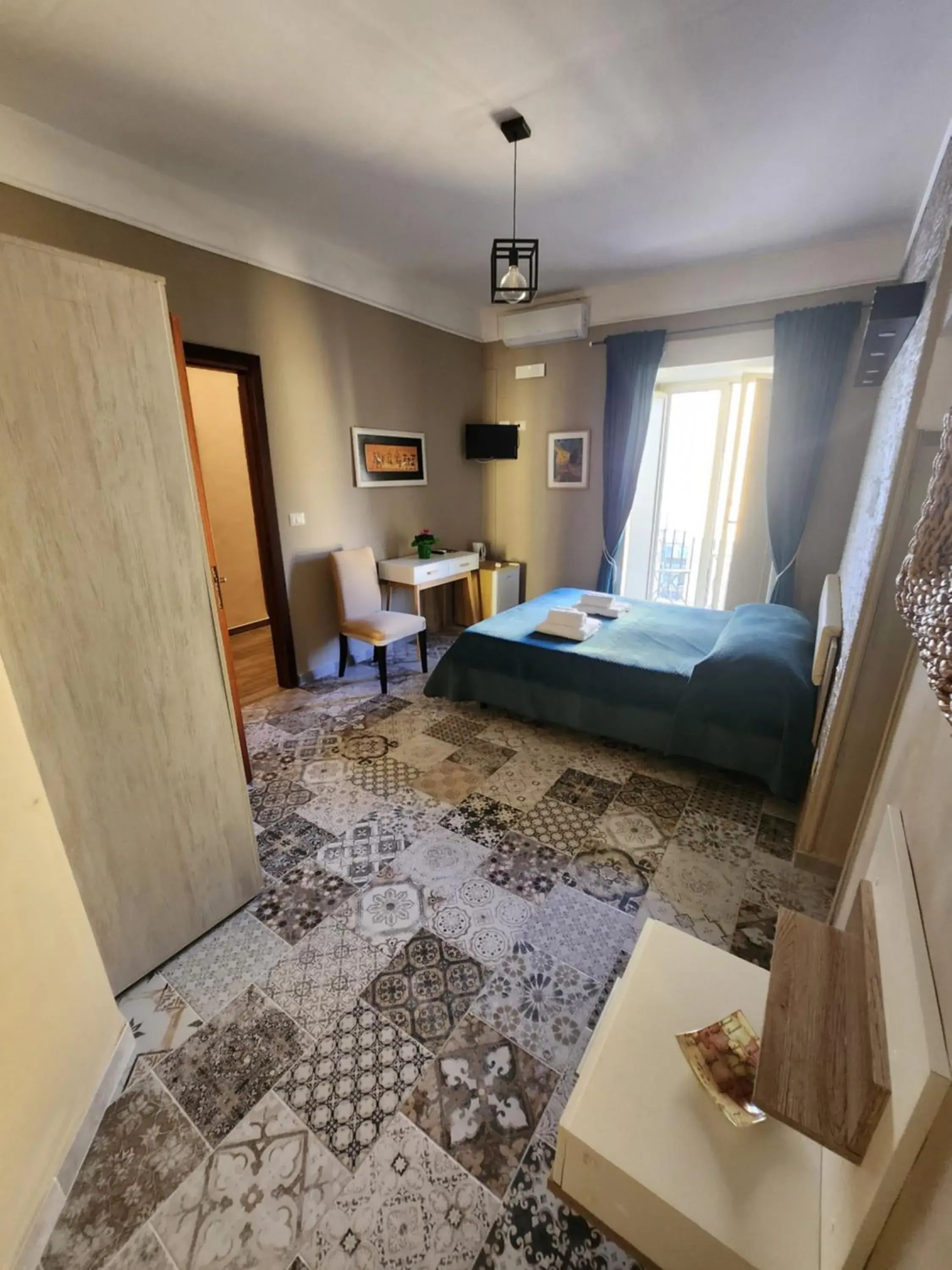 Bed in La Pennichella Sorrentina Relais Bed in La Pennichella Sorrentina Relais