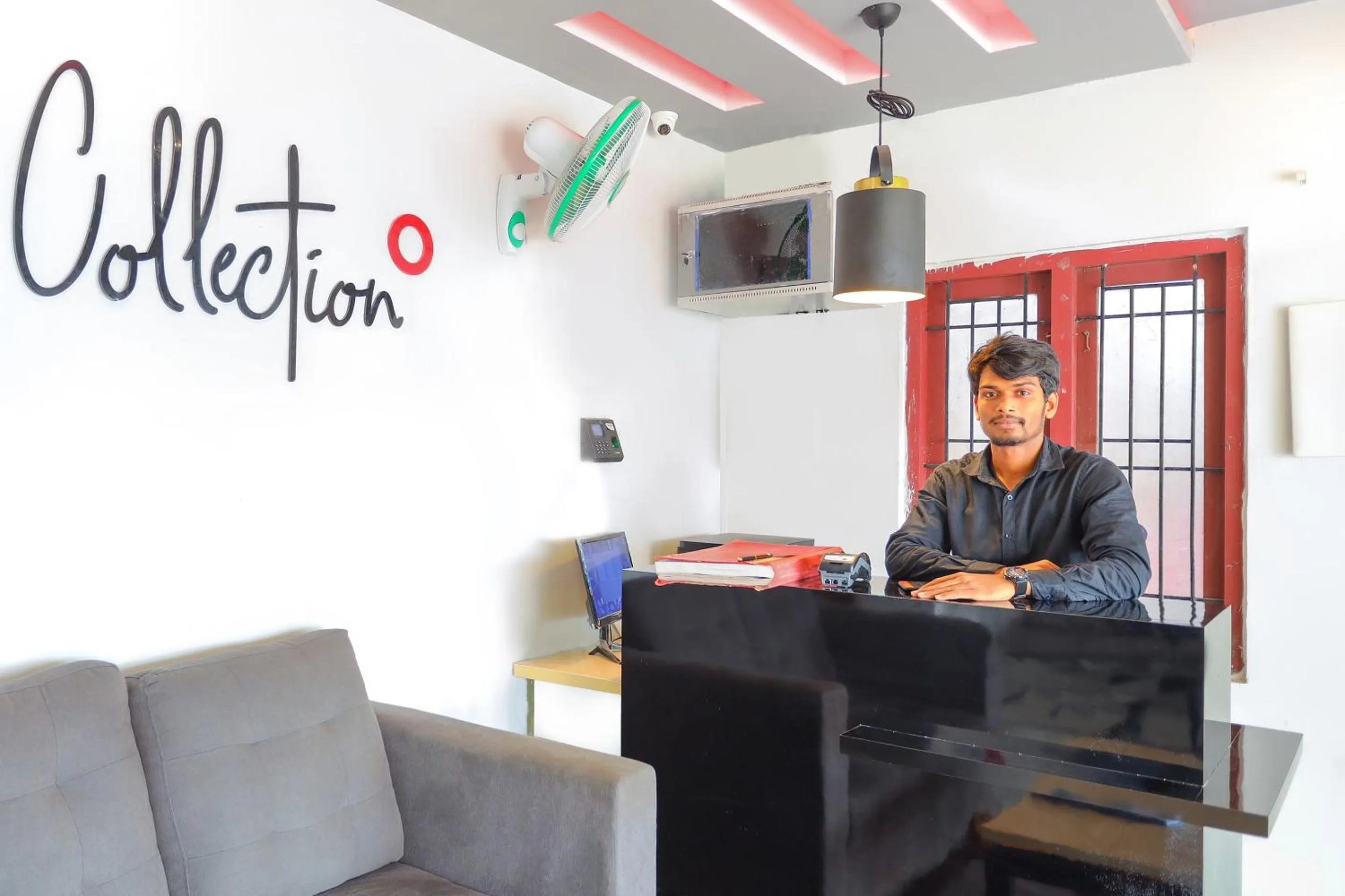 Lobby or reception in Collection O Marhaba Govindapuram