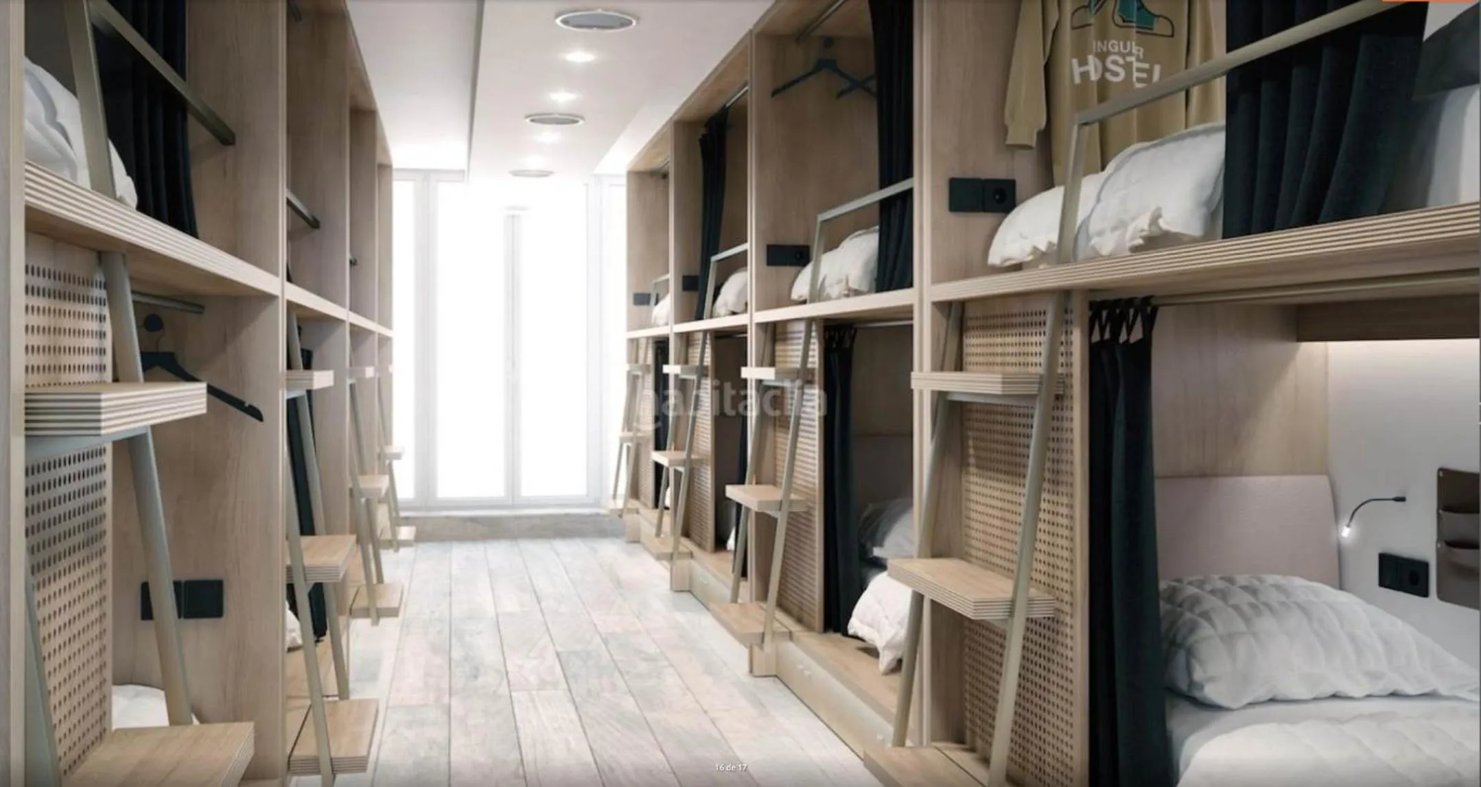 bunk bed, Bed in Y Hostel - Albergue Juvenil