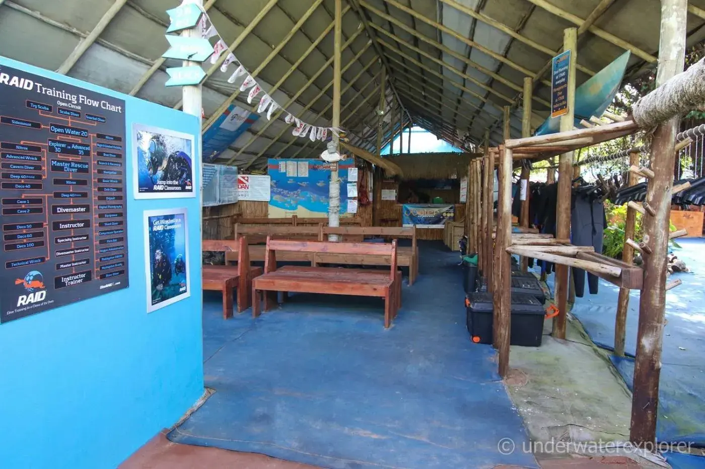 Lobby or reception in Underwater Explorer Lobby or reception in Underwater Explorer