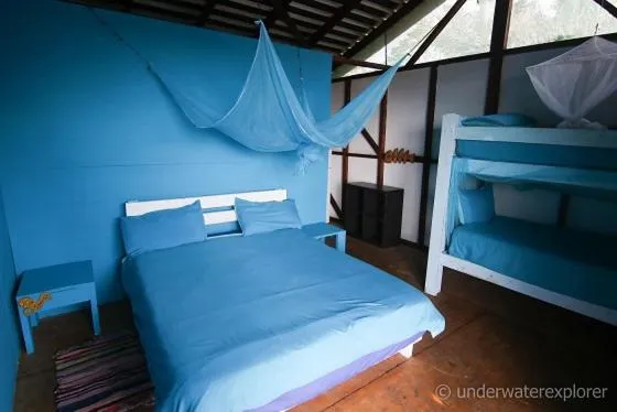 Photo of the whole room, Bed in Underwater Explorer