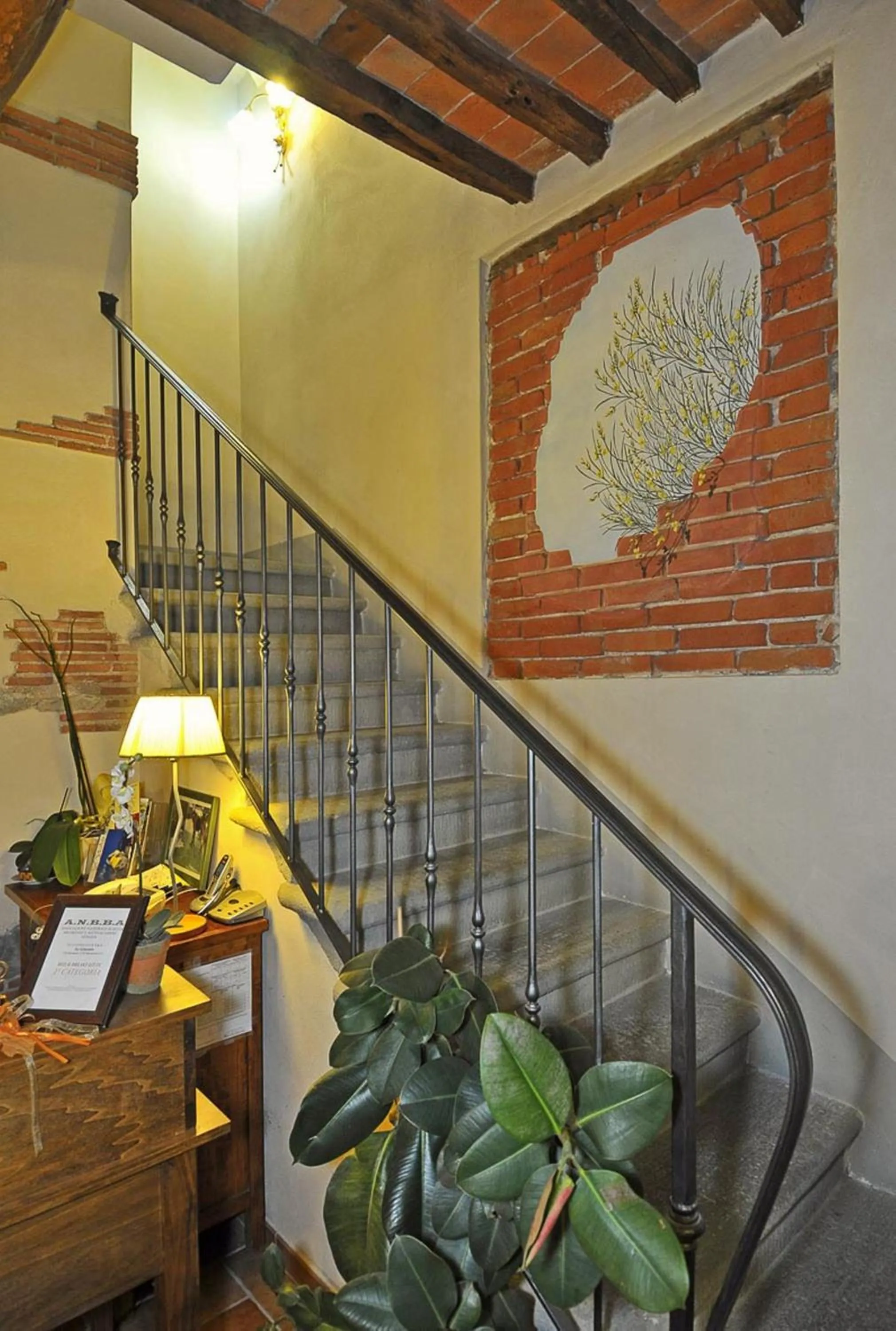 Communal lounge/ TV room in Le Ginestre B & B