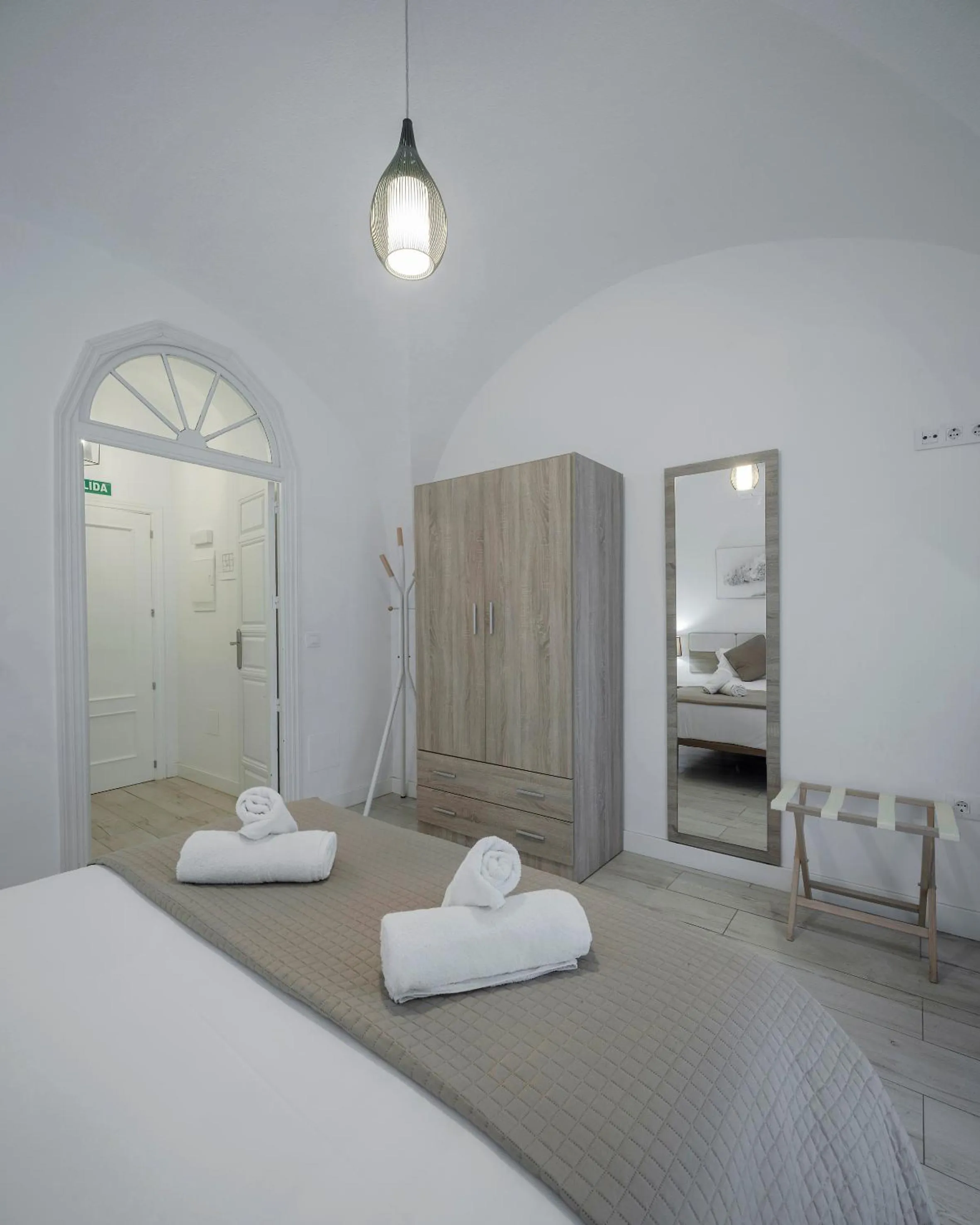 Bed in Apartamentos Gladiador