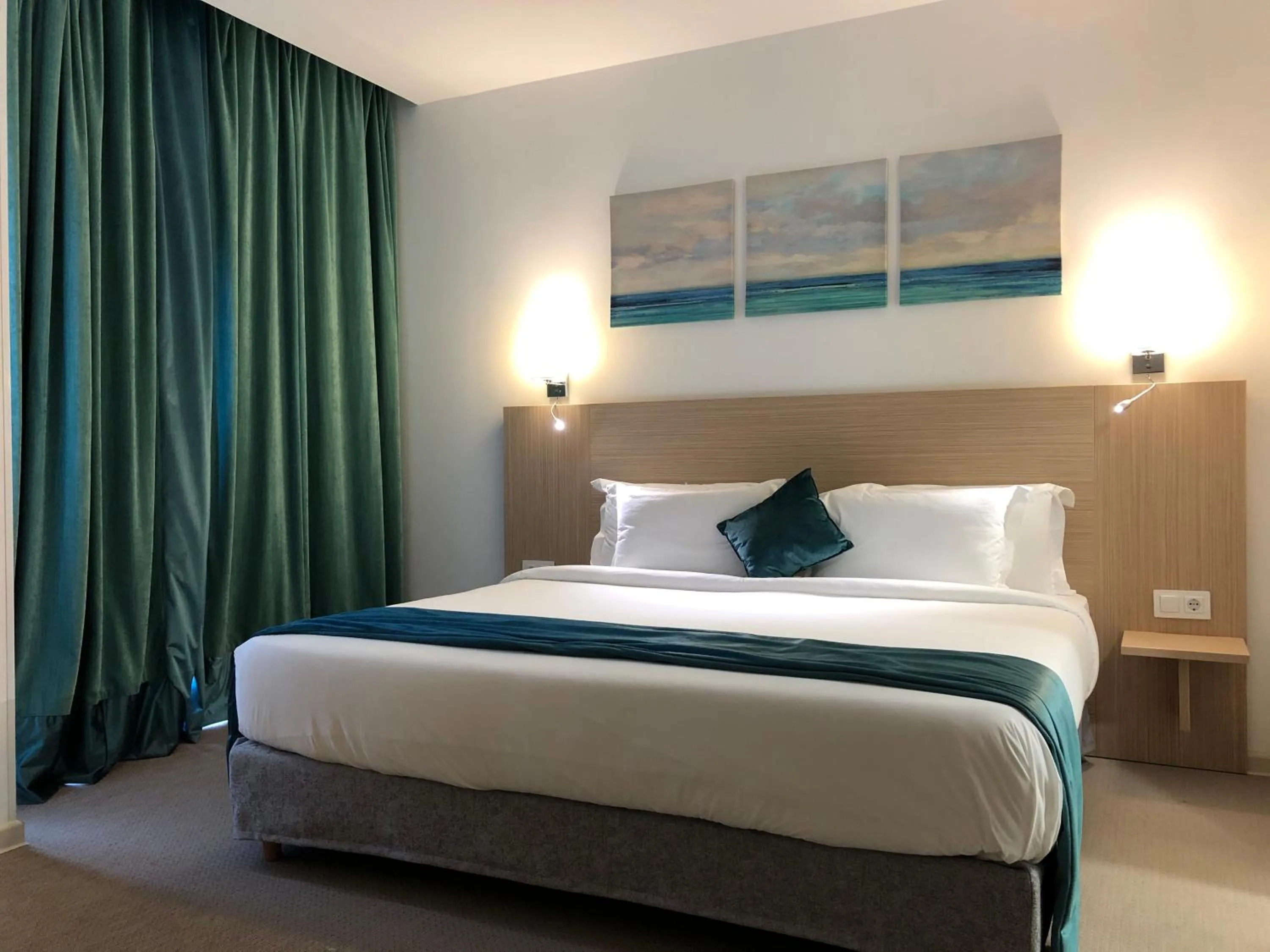 Bed in Vent-Dôme Khaled Hotel & SPA