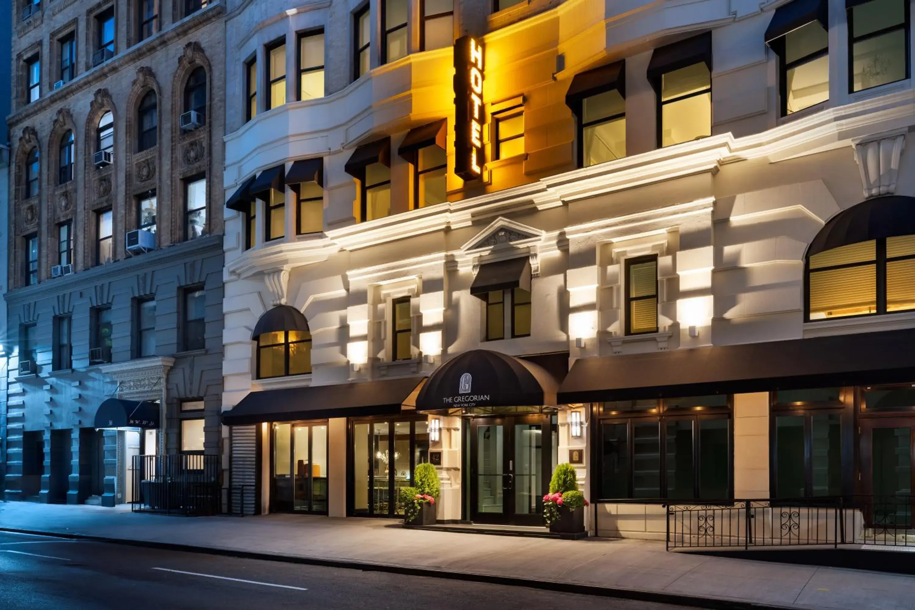 Property building in The Gregorian New York City Property building in The Gregorian New York City