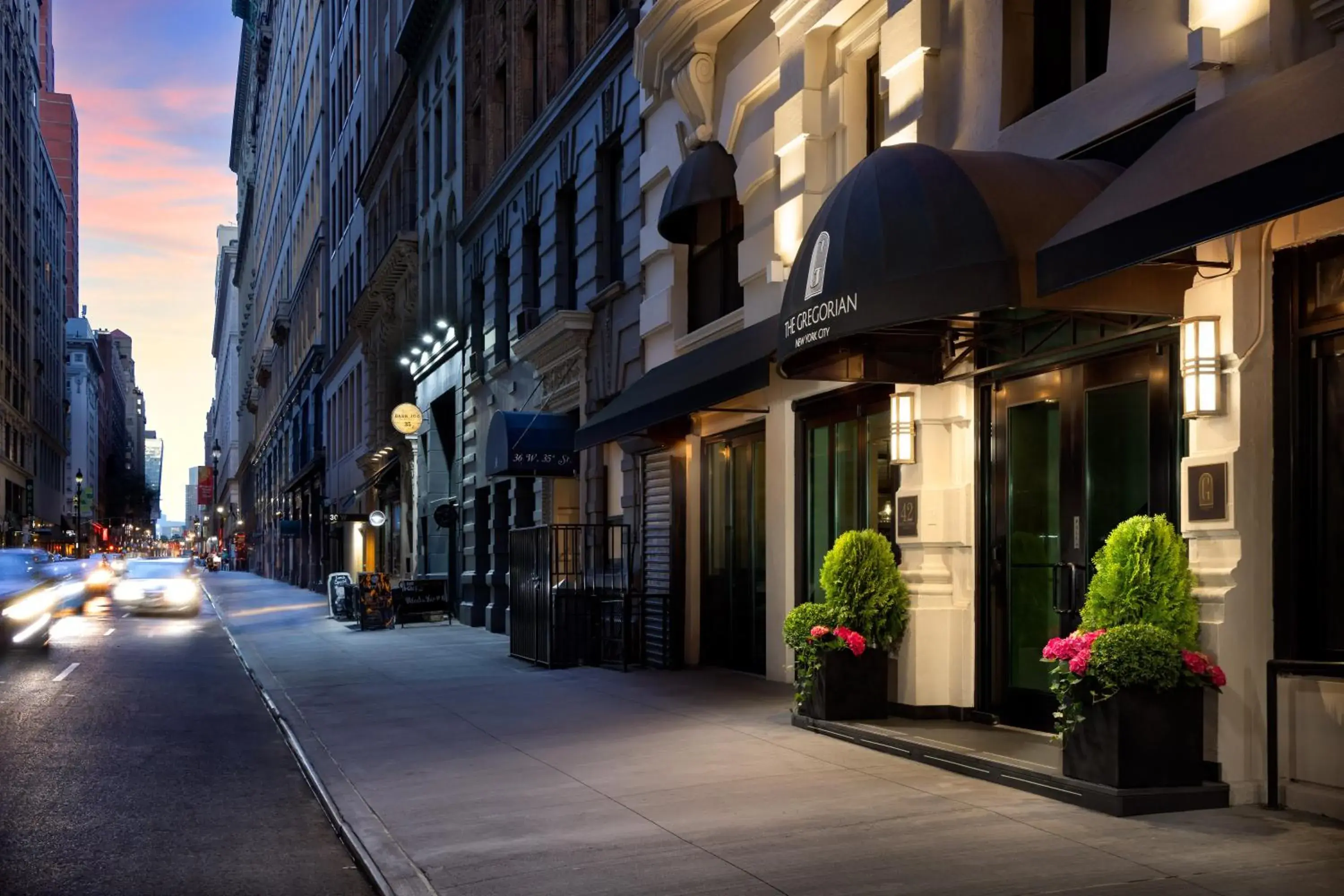 Property building in The Gregorian New York City Property building in The Gregorian New York City
