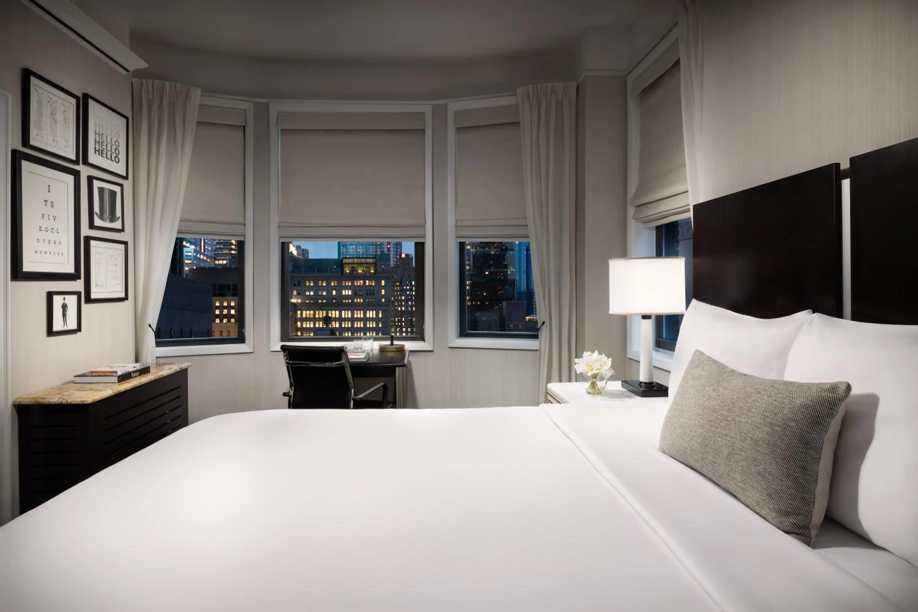 Bedroom, Bed in The Gregorian New York City