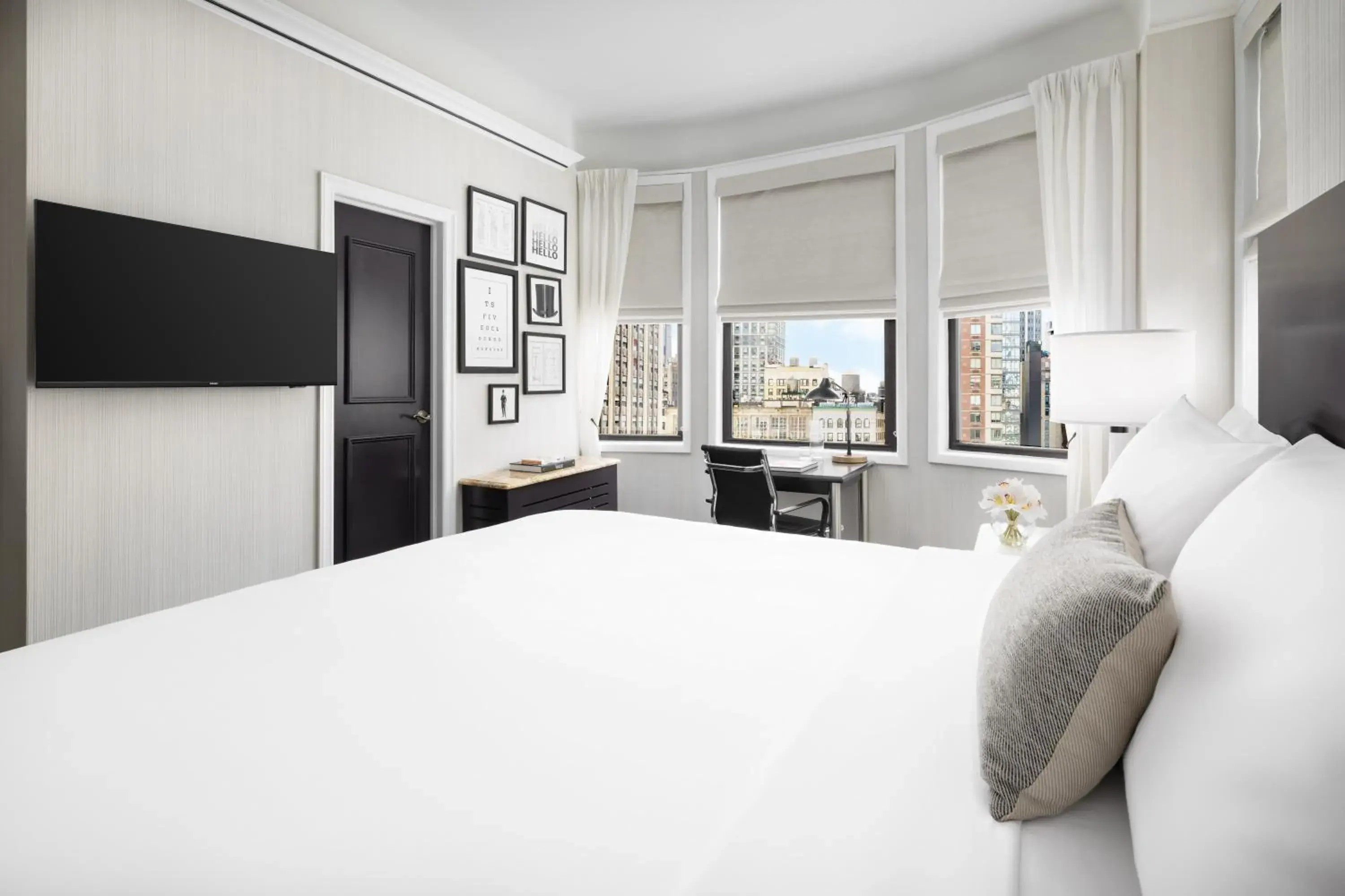 Bedroom, Bed in The Gregorian New York City Bedroom, Bed in The Gregorian New York City