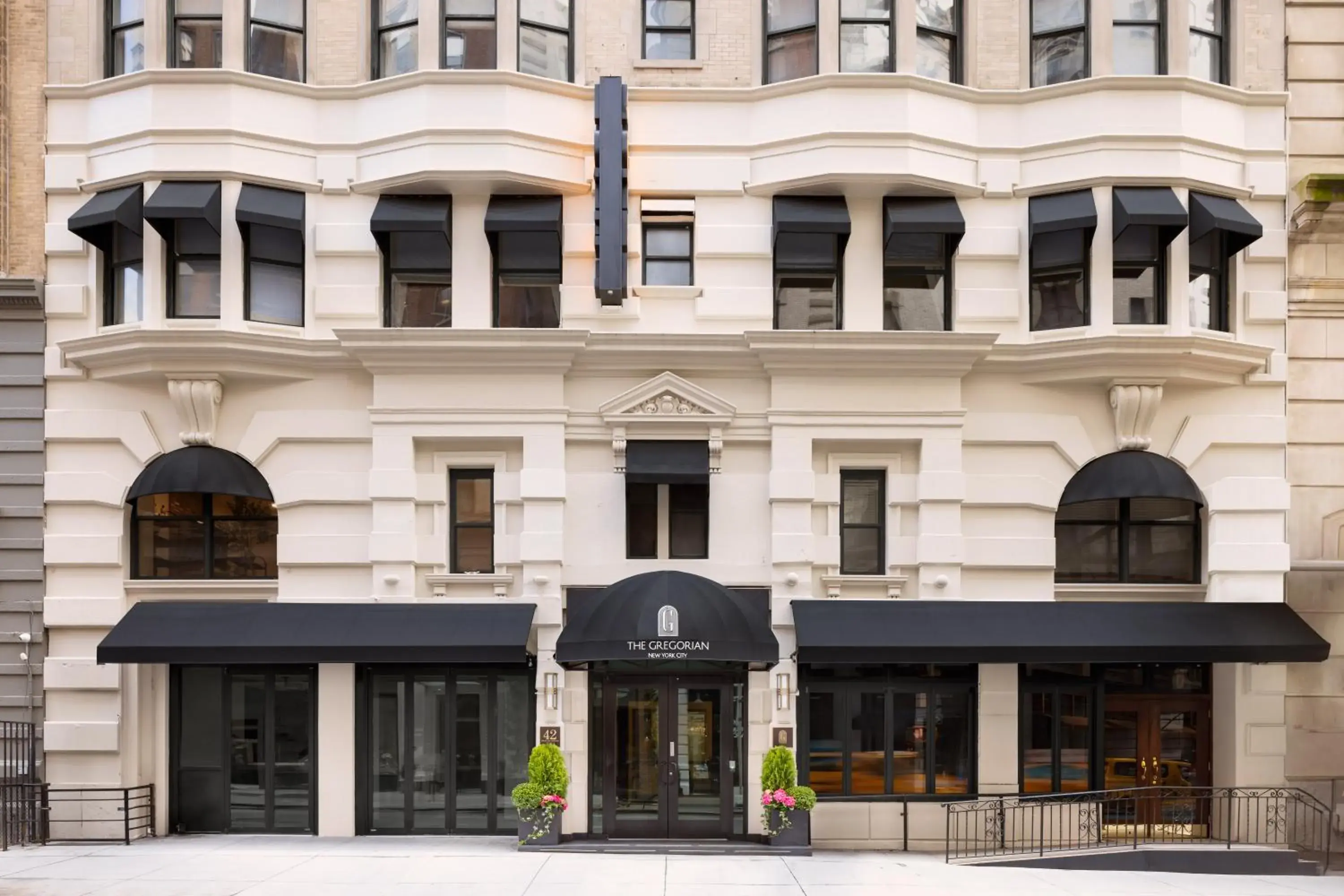 Facade/entrance in The Gregorian New York City Facade/entrance in The Gregorian New York City