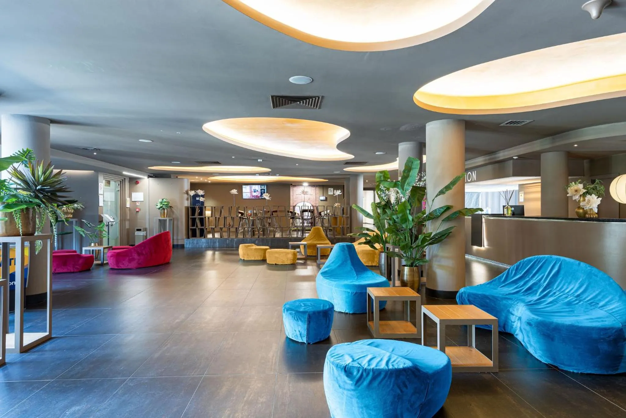 Lobby or reception in The Gate Hotel - Firenze Nord