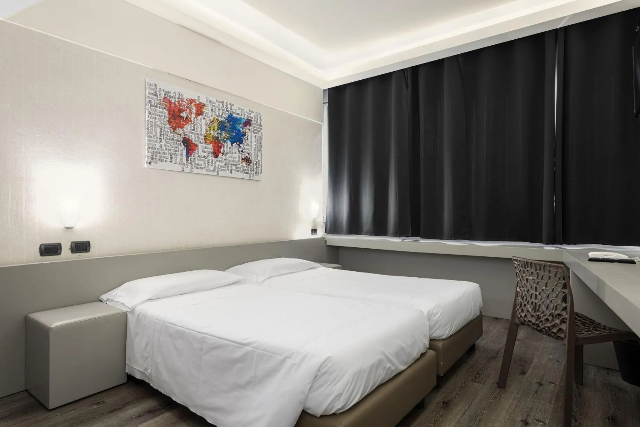 Bedroom, Bed in The Gate Hotel - Firenze Nord