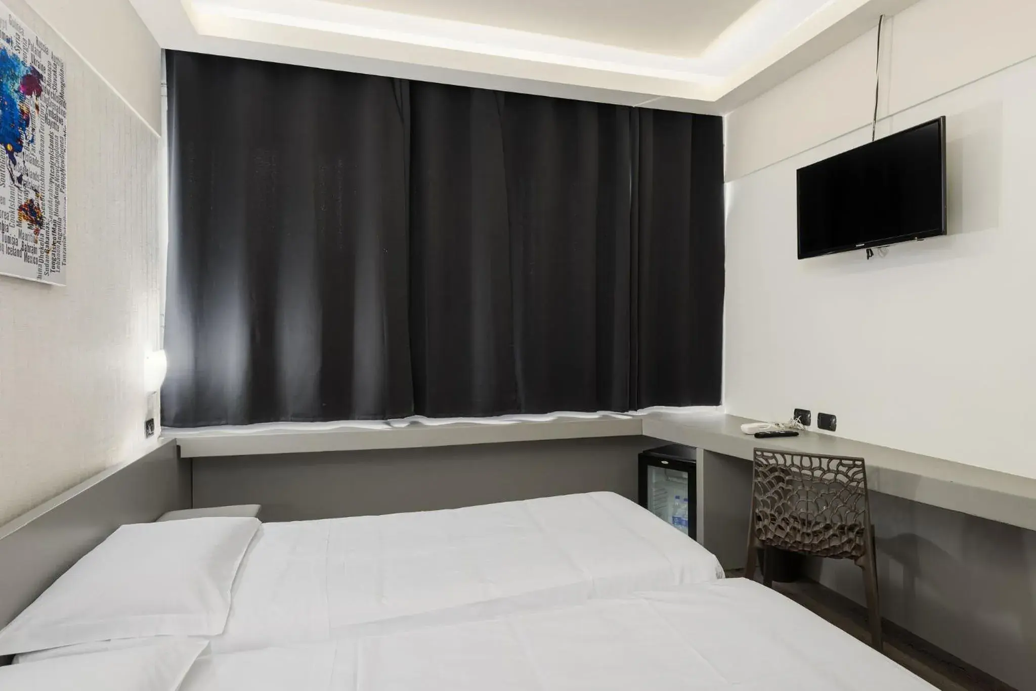 Bedroom, Bed in The Gate Hotel - Firenze Nord Bedroom, Bed in The Gate Hotel - Firenze Nord