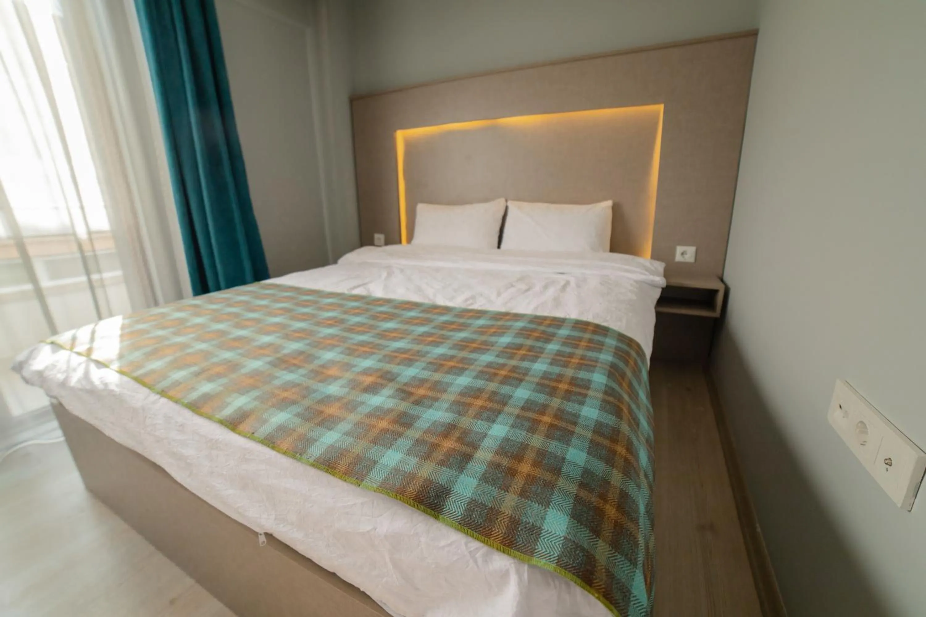 Bed in OTTO LOFT Premium Apartments