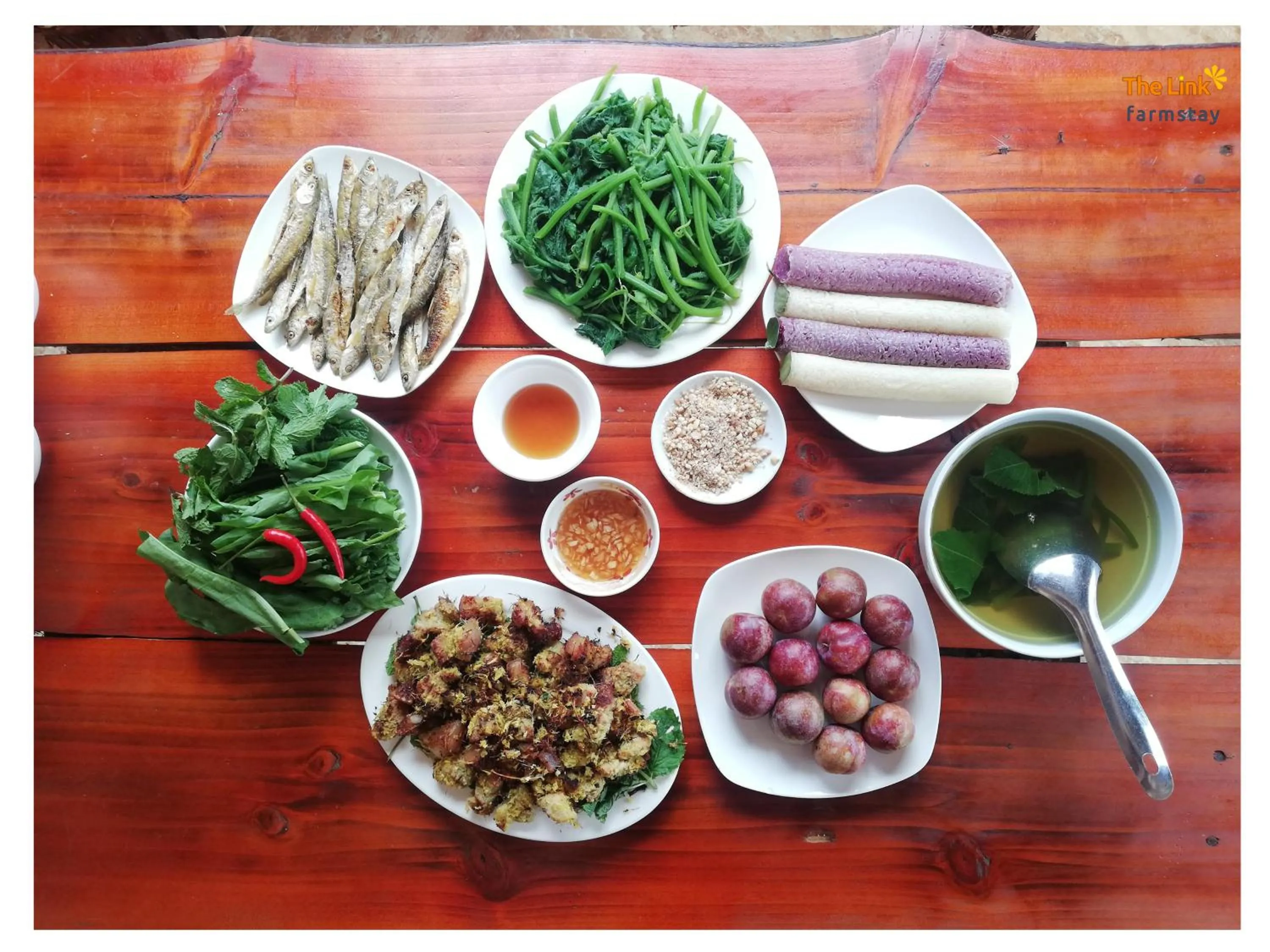 Food and drinks in The Link farmstay