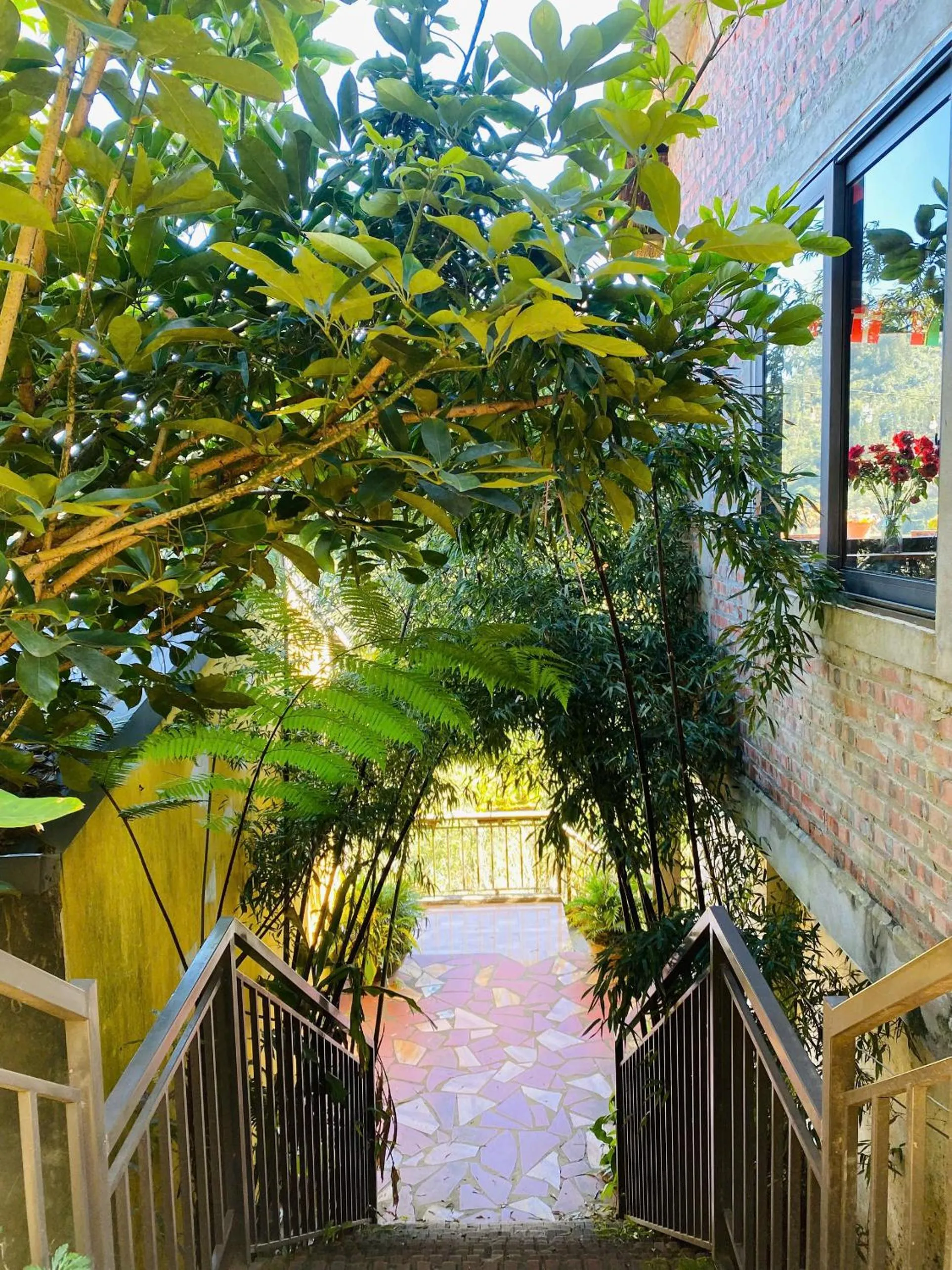 Balcony/Terrace in The Link farmstay