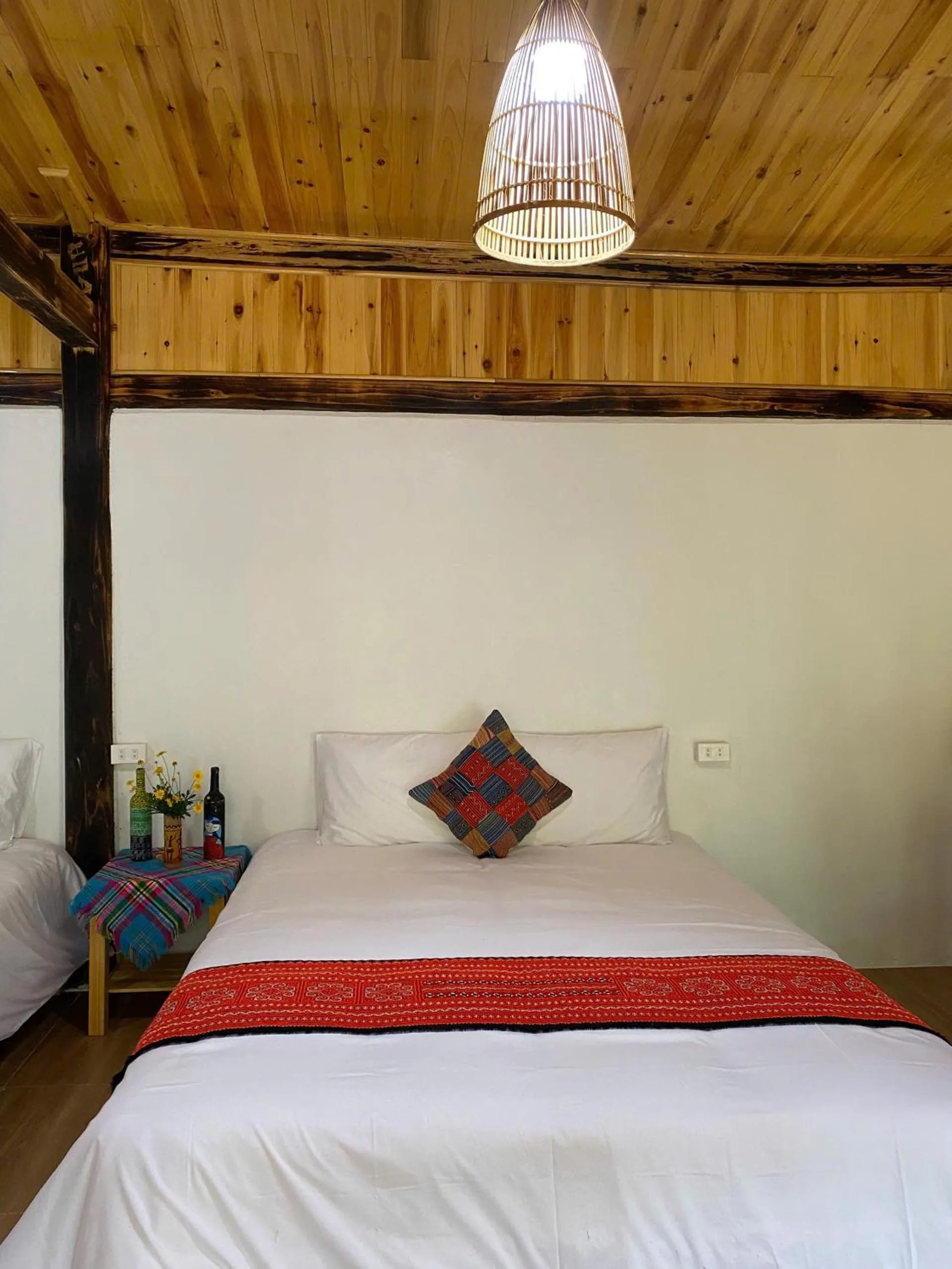 Bed in The Link farmstay