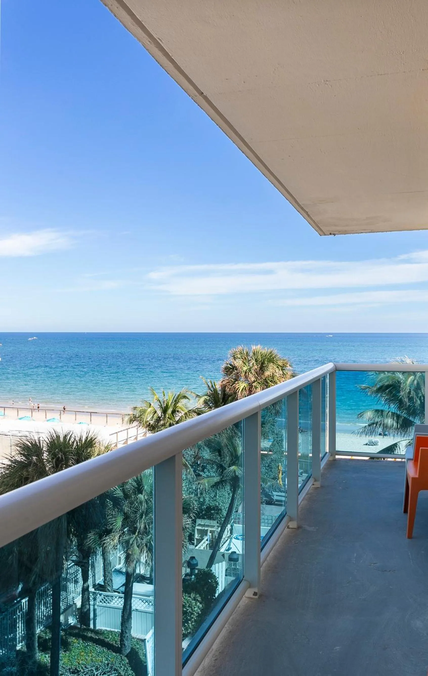 Balcony/Terrace in Ocean Sky Hotel & Resort