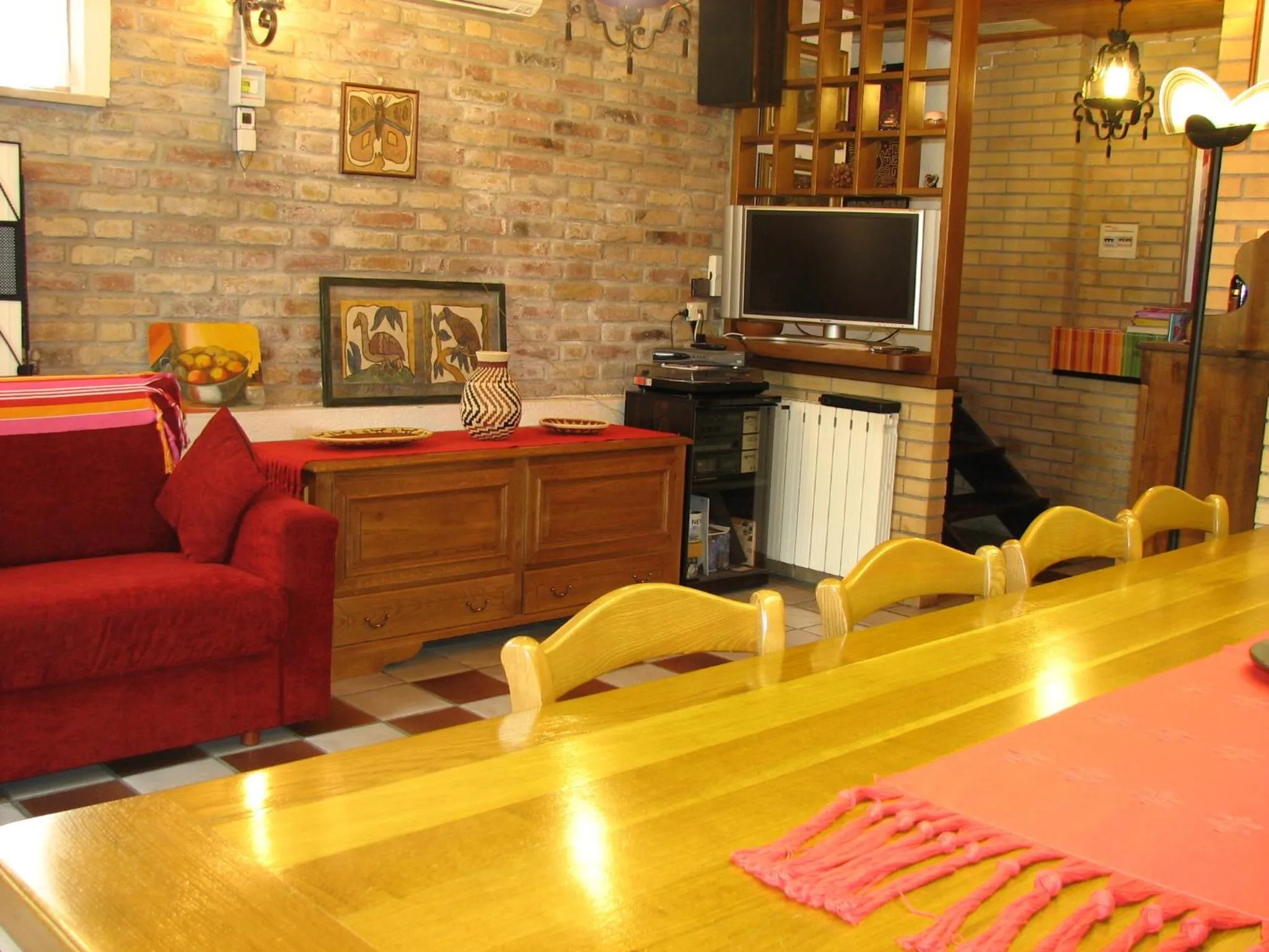 Communal kitchen in B&B Itala