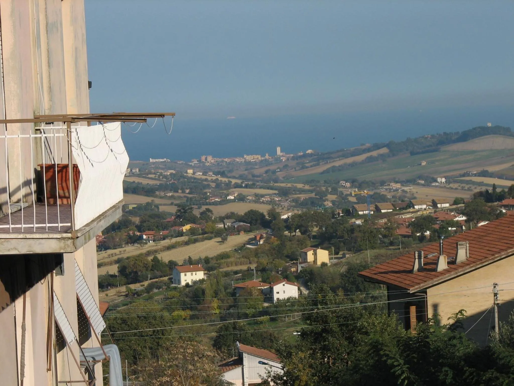 Sea view in B&B Itala