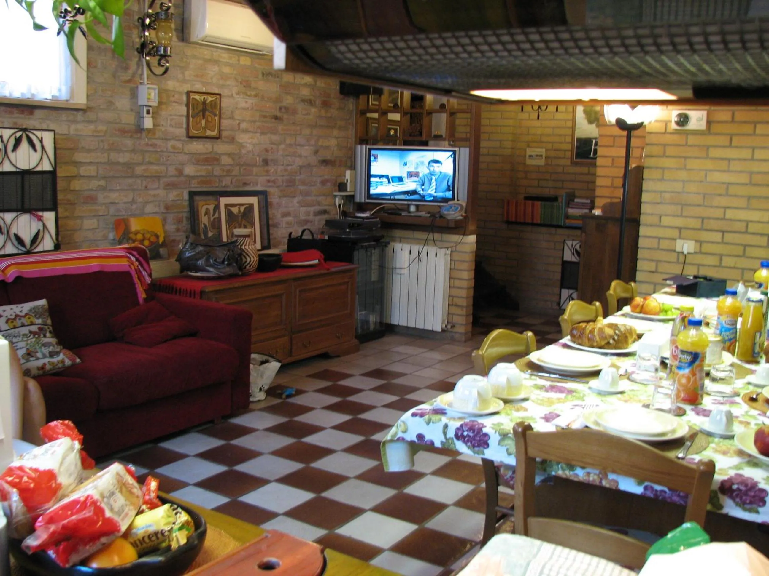 Italian breakfast in B&B Itala