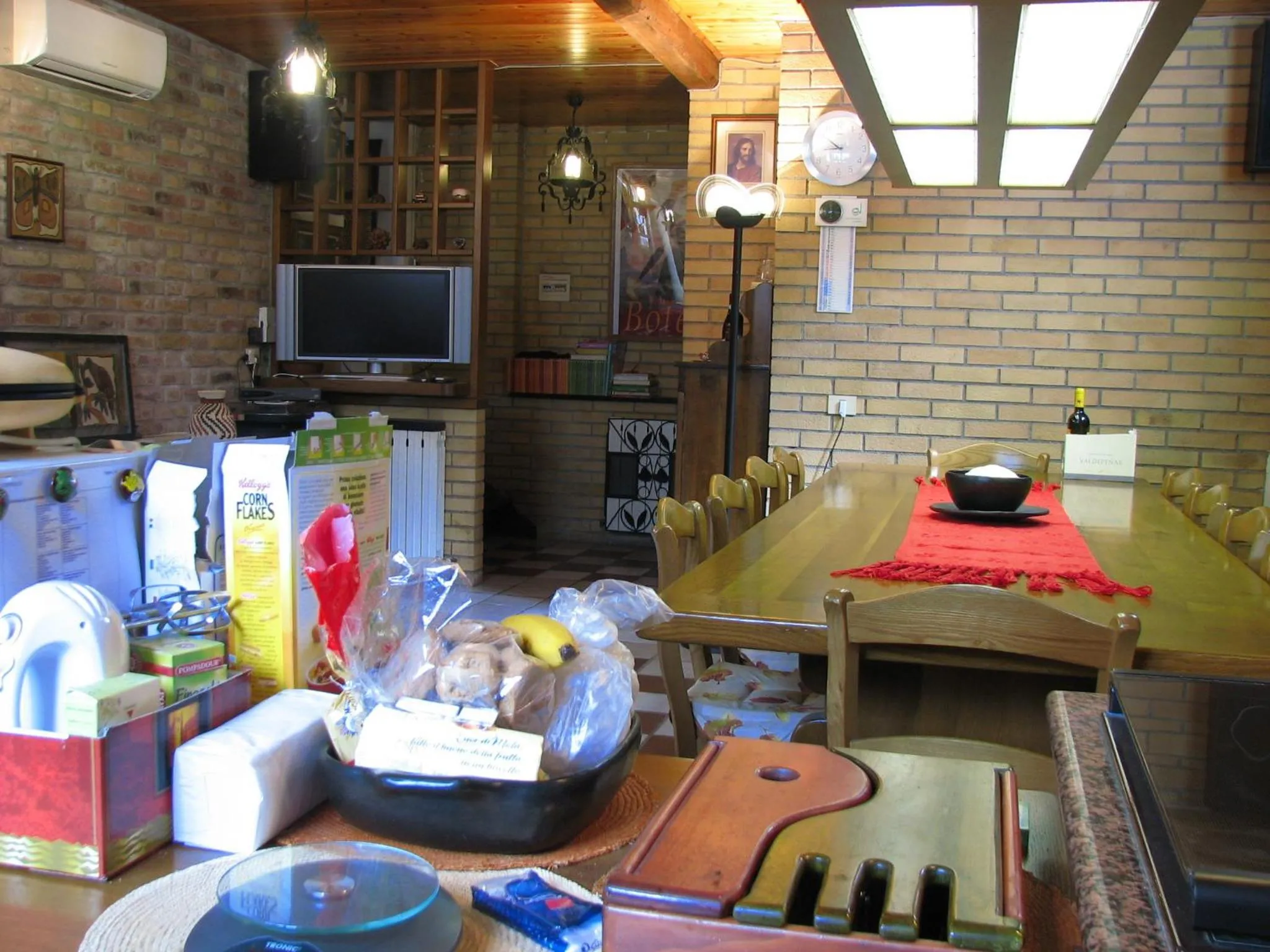 Communal kitchen in B&B Itala