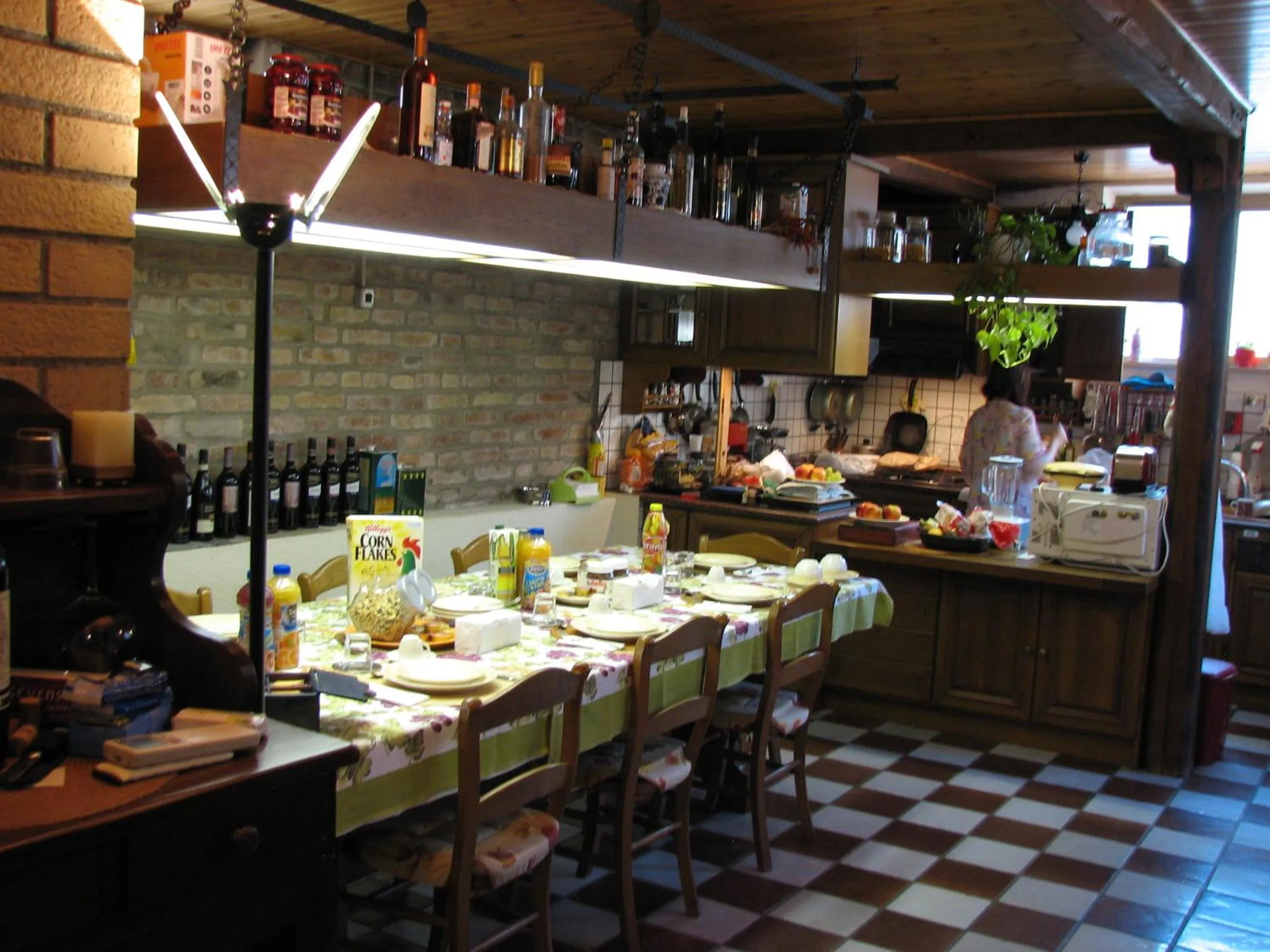 Italian breakfast in B&B Itala