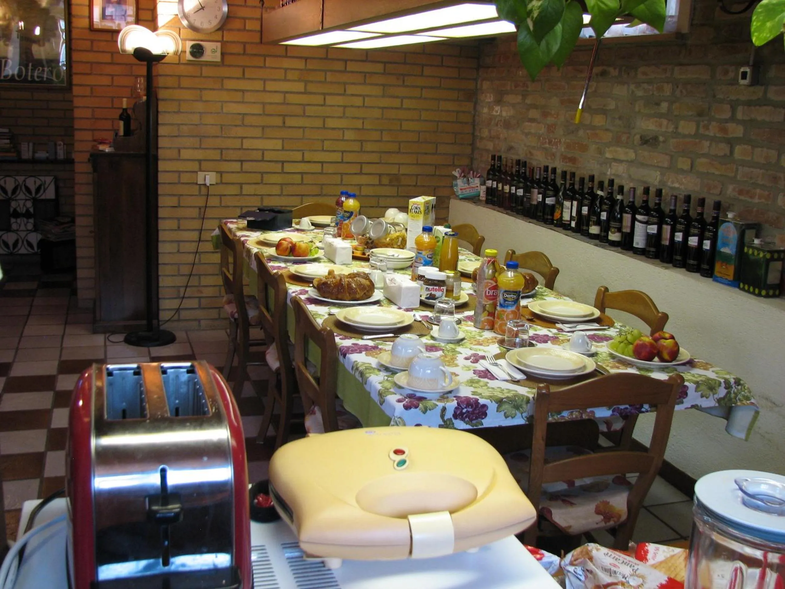 Italian breakfast in B&B Itala