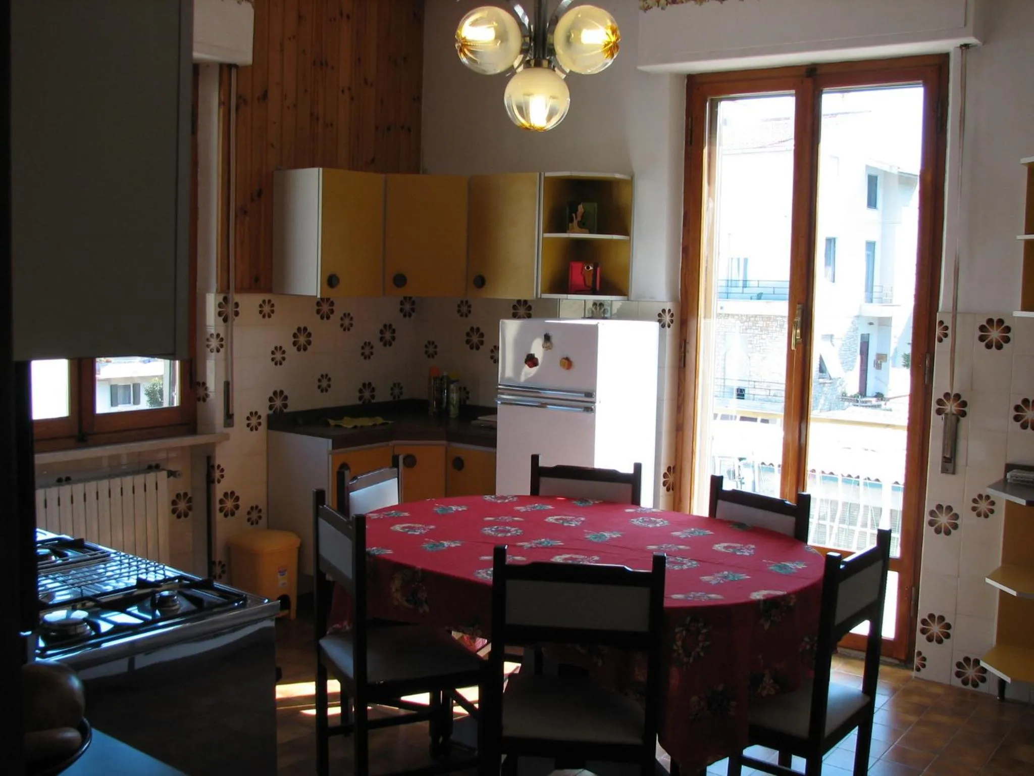 Communal kitchen in B&B Itala