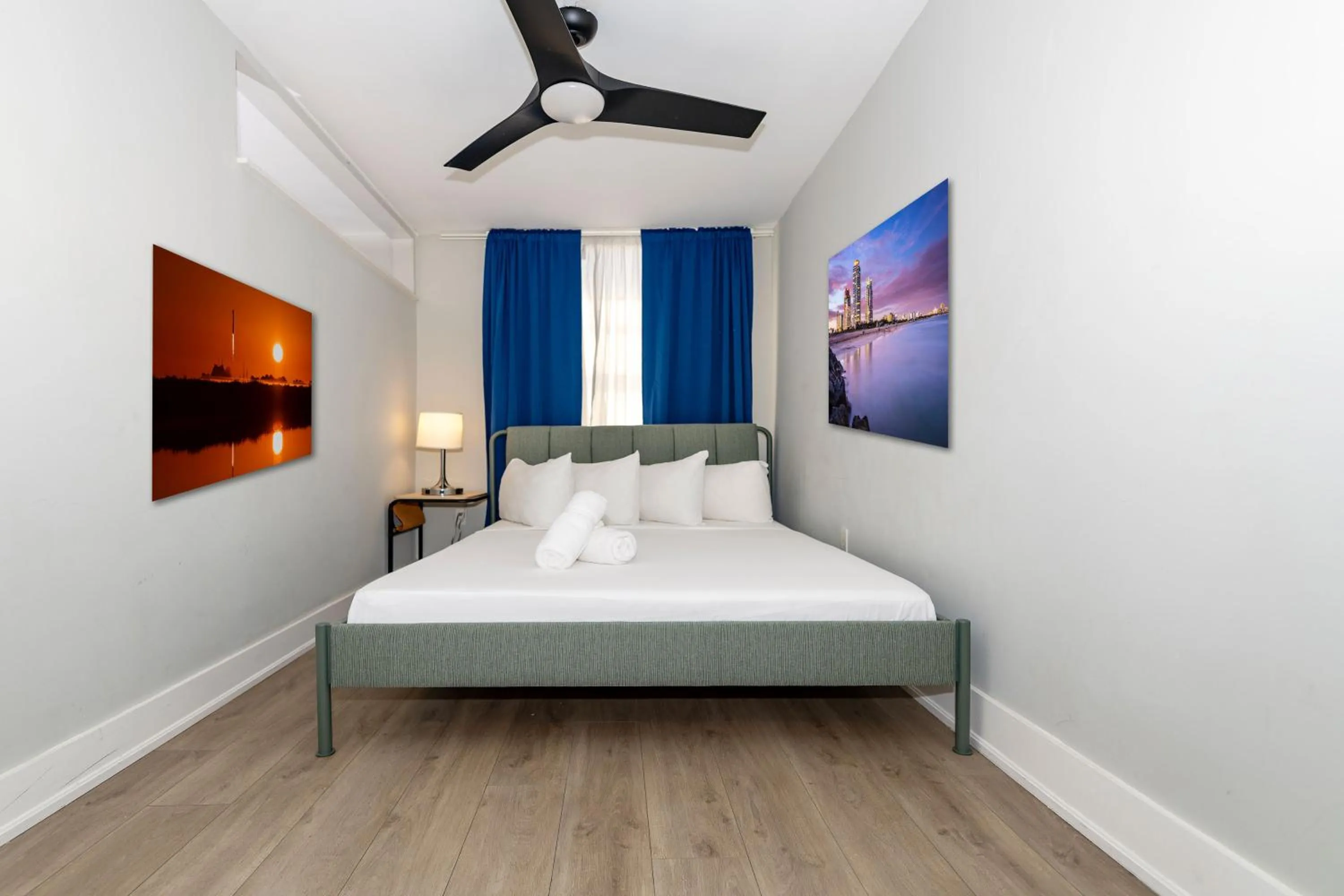 Bed in Sobe Apartments