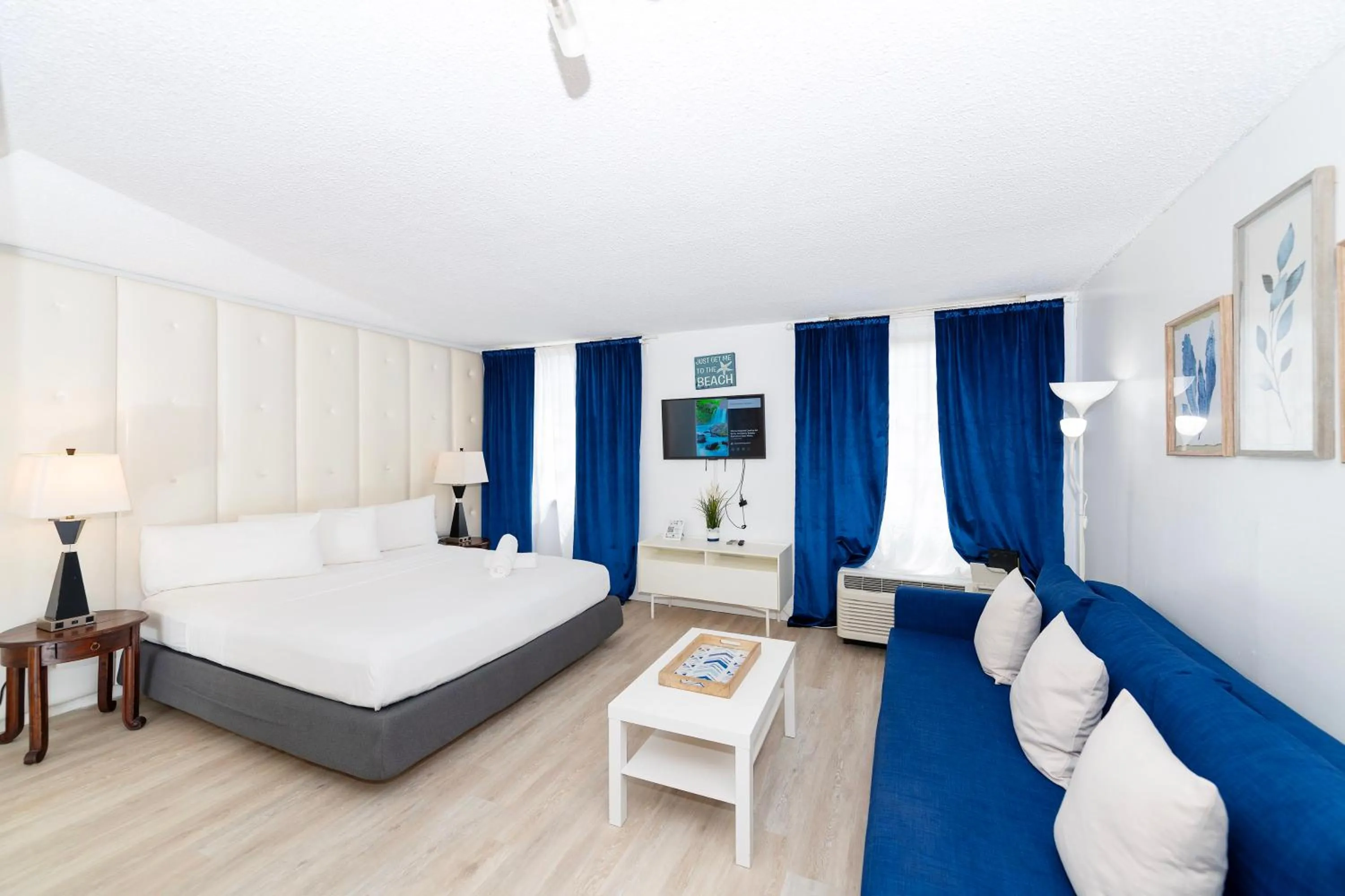 Bed in Sobe Apartments