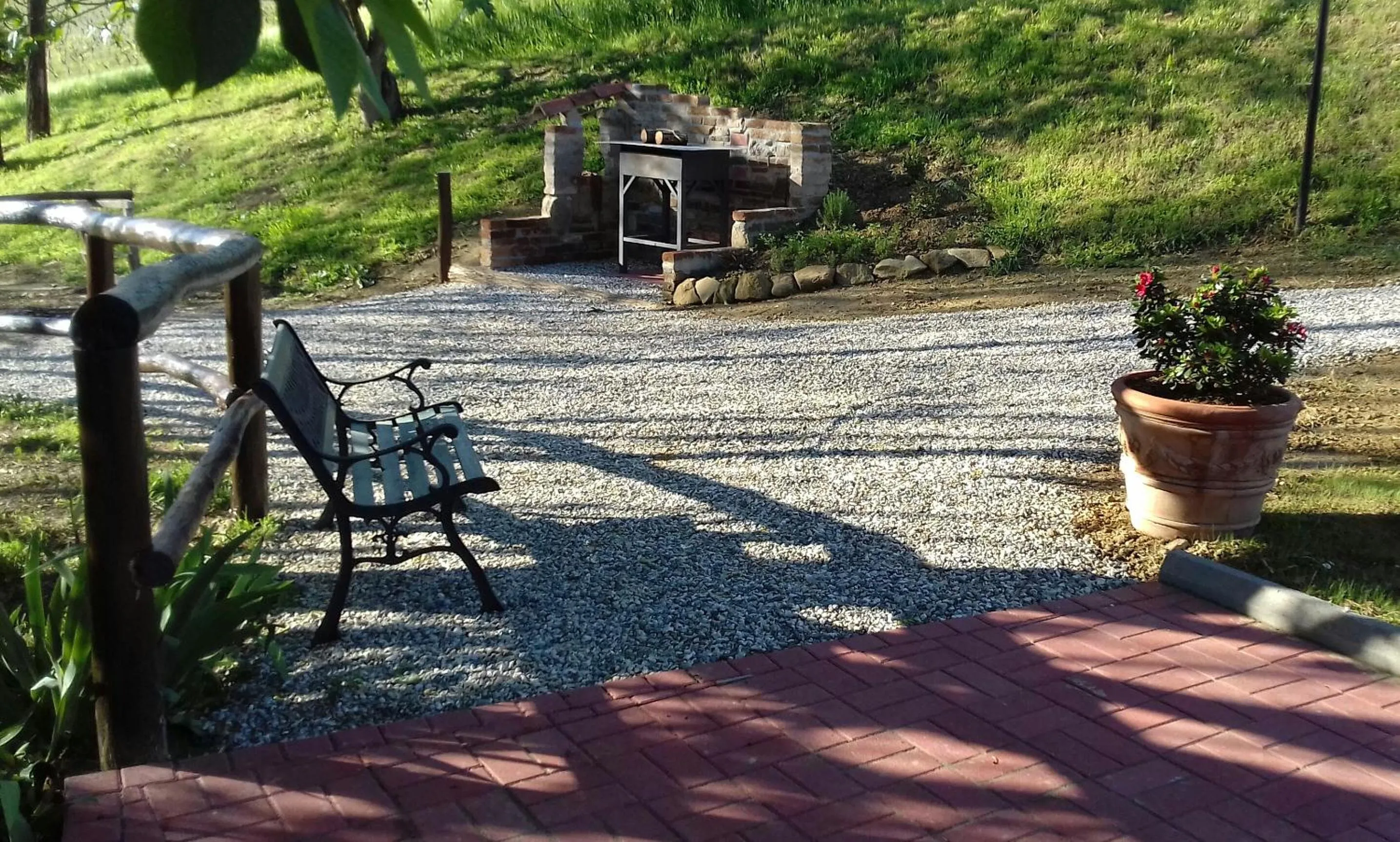 BBQ facilities in Bed And Breakfast Olimpia