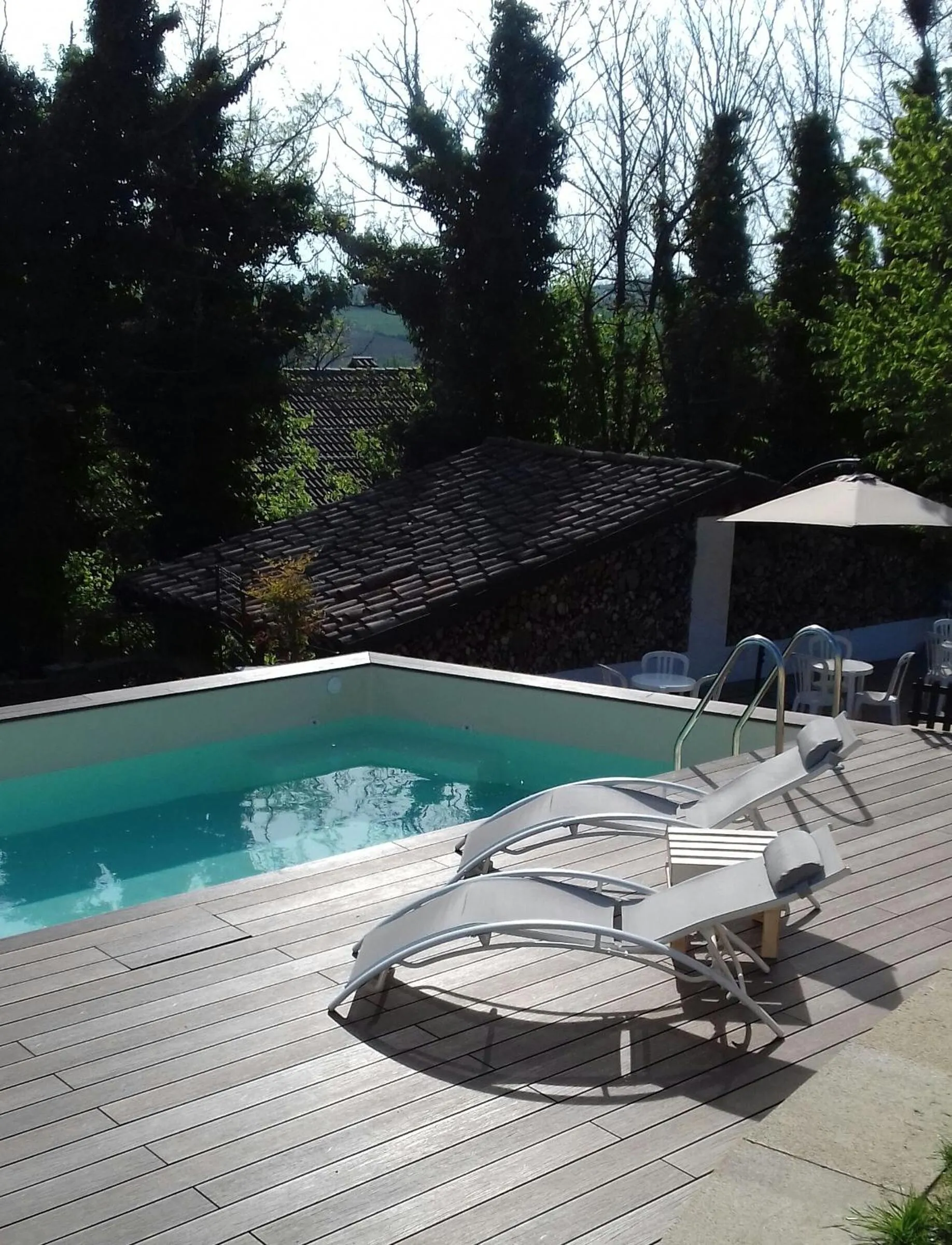 Swimming pool in Bed And Breakfast Olimpia