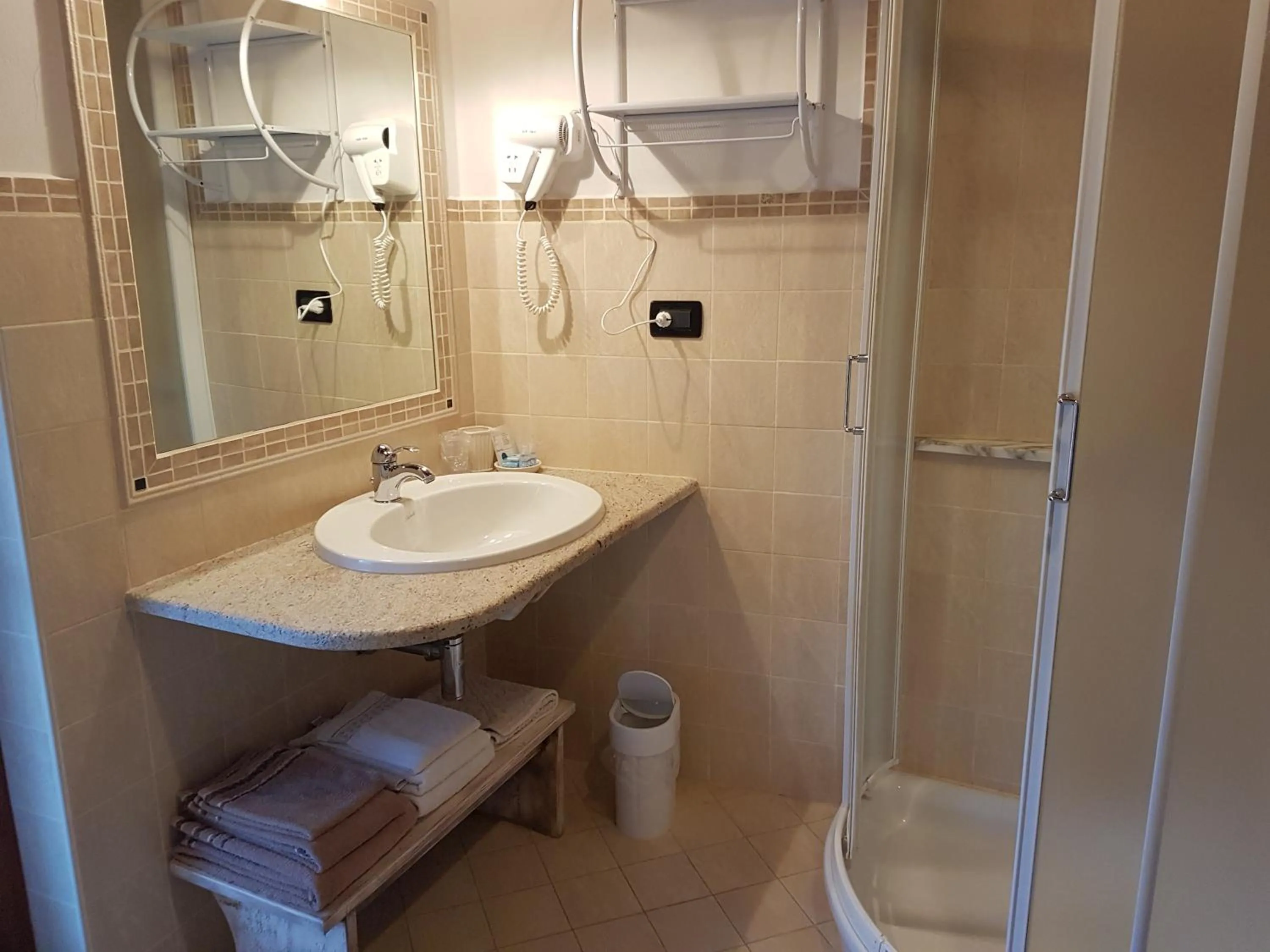 Bathroom in Bed And Breakfast Olimpia