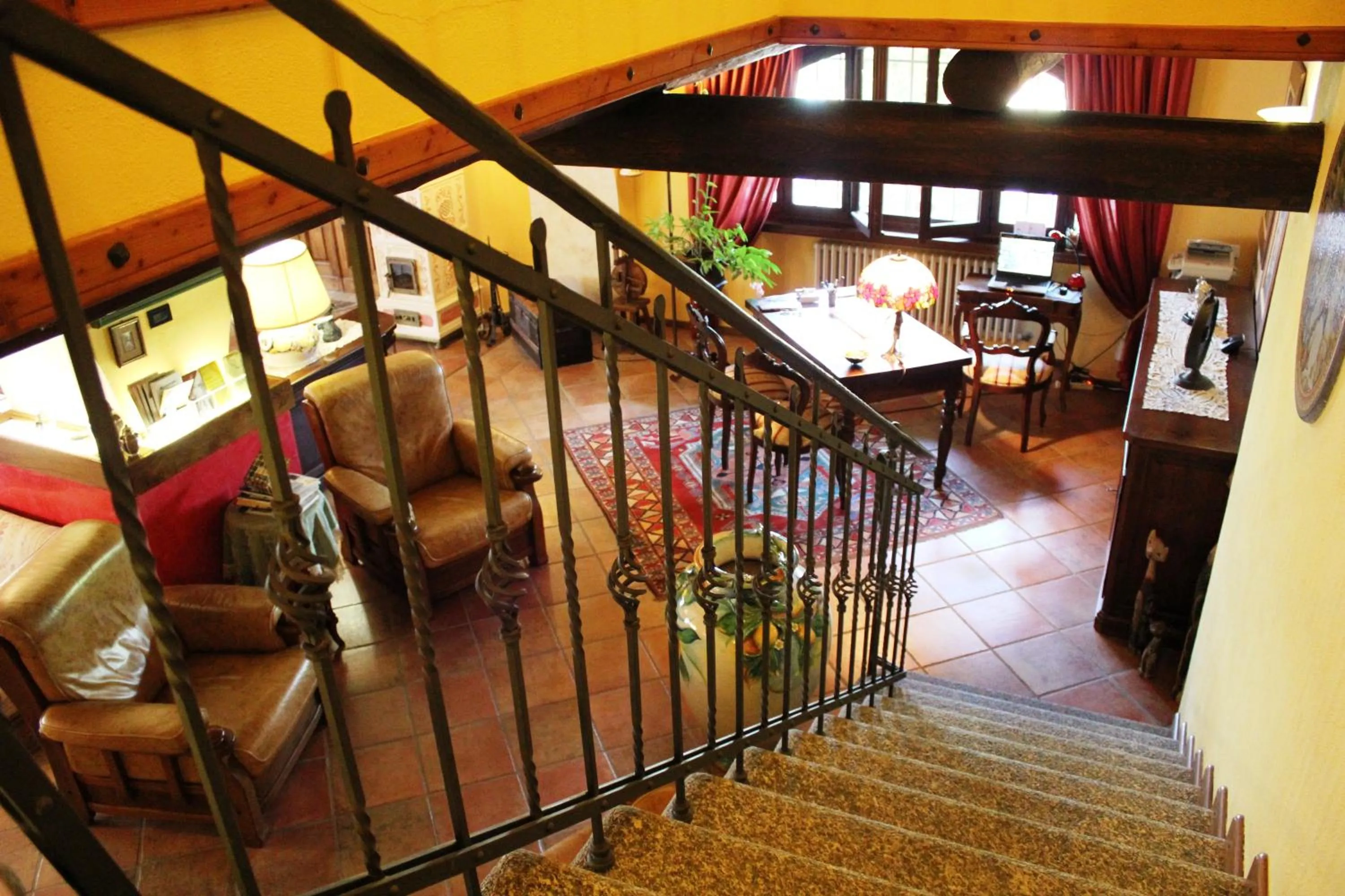 Lobby or reception, Bed in Bed And Breakfast Olimpia