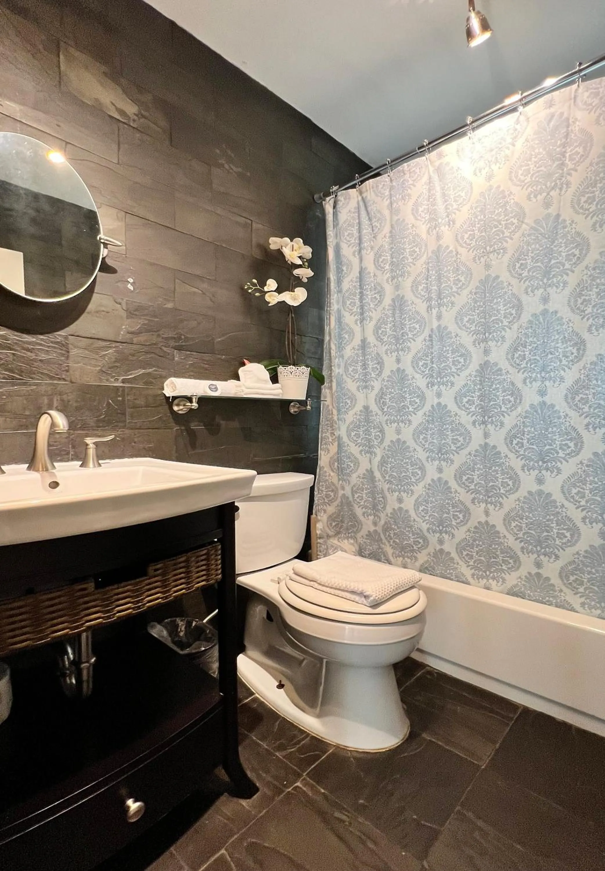 Bathroom in Sofi Beach Apartments