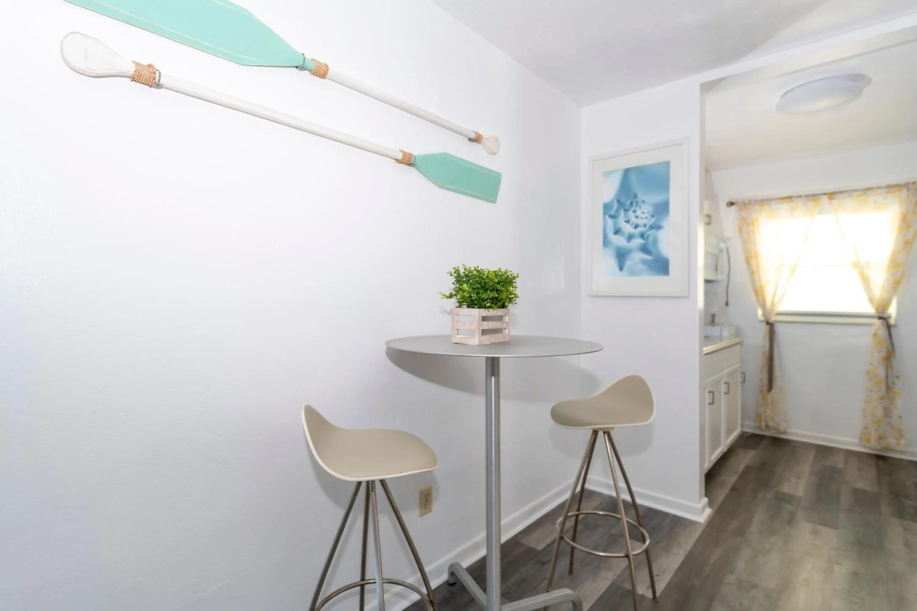 Kitchen or kitchenette in Sofi Beach Apartments