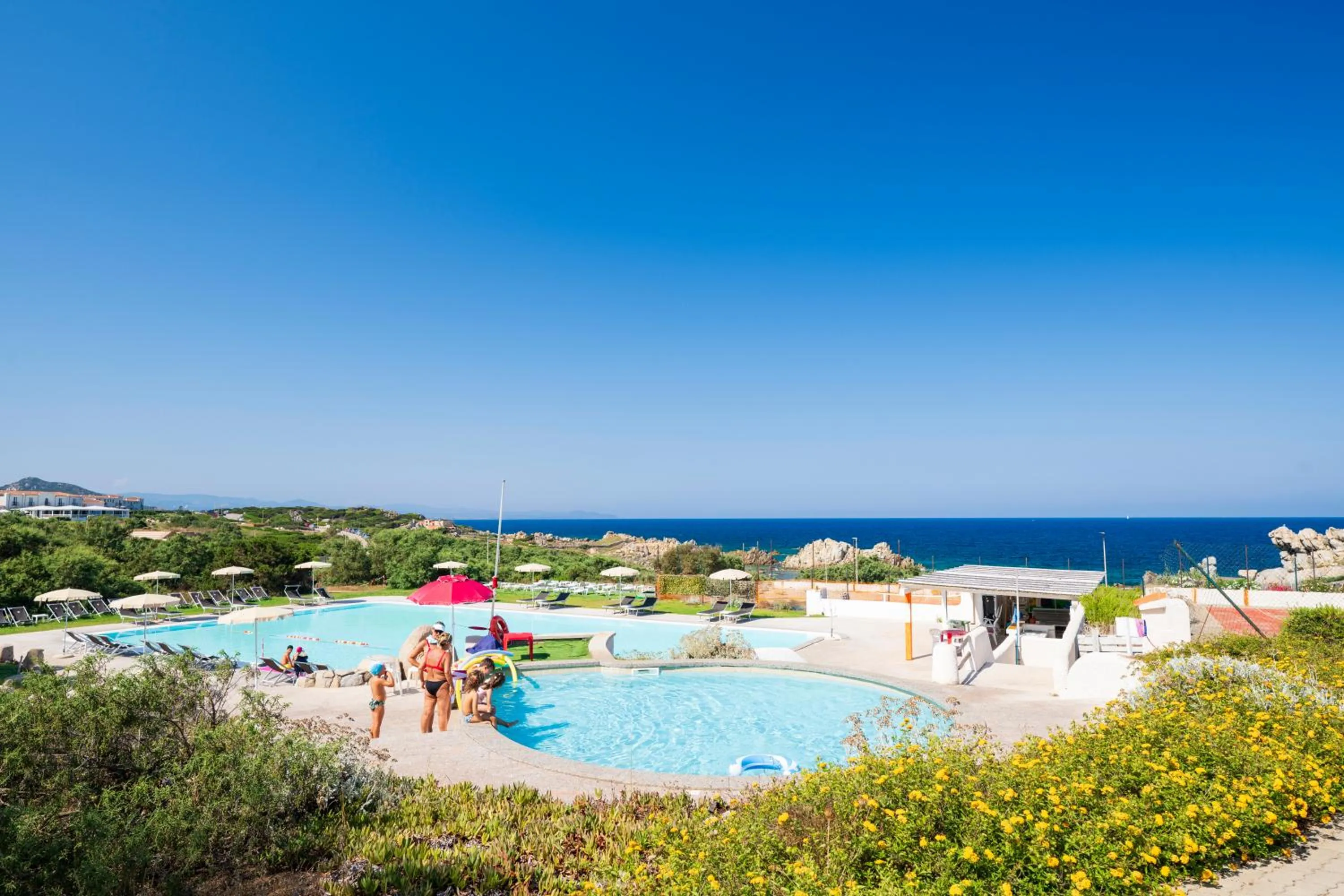 Swimming pool in Residence Baia Santa Reparata