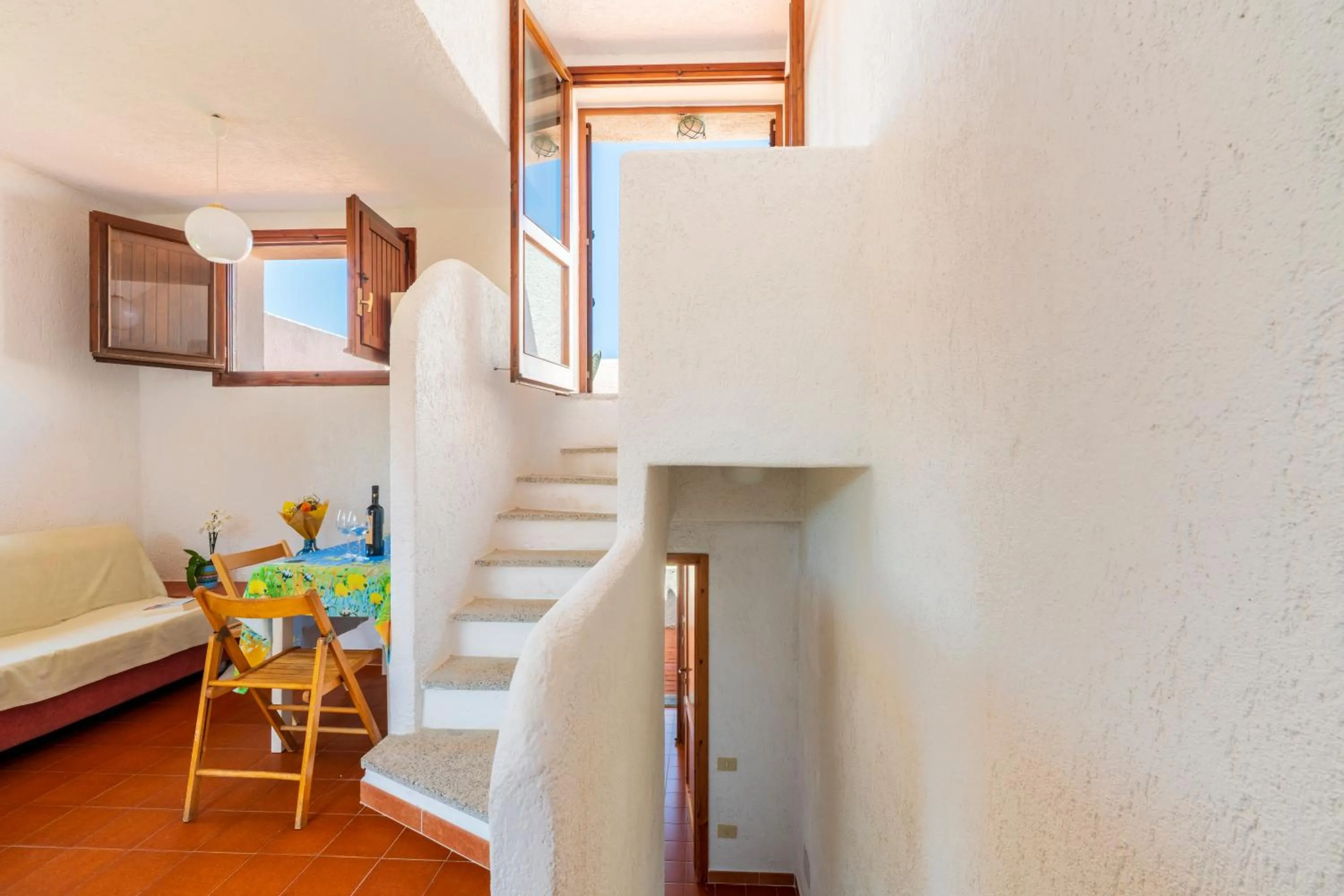 Living room, Bed in Residence Baia Santa Reparata