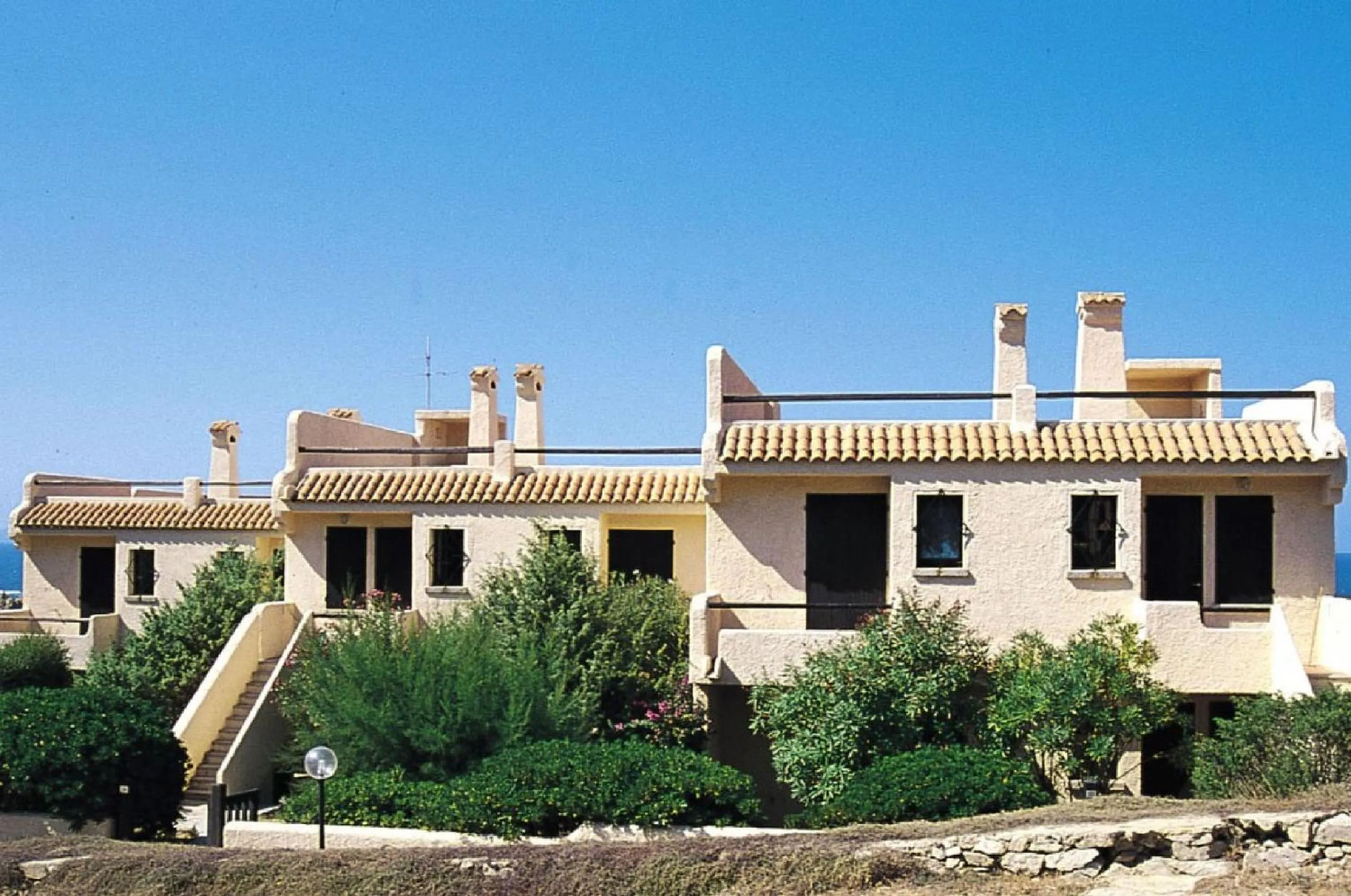 Garden view in Residence Baia Santa Reparata