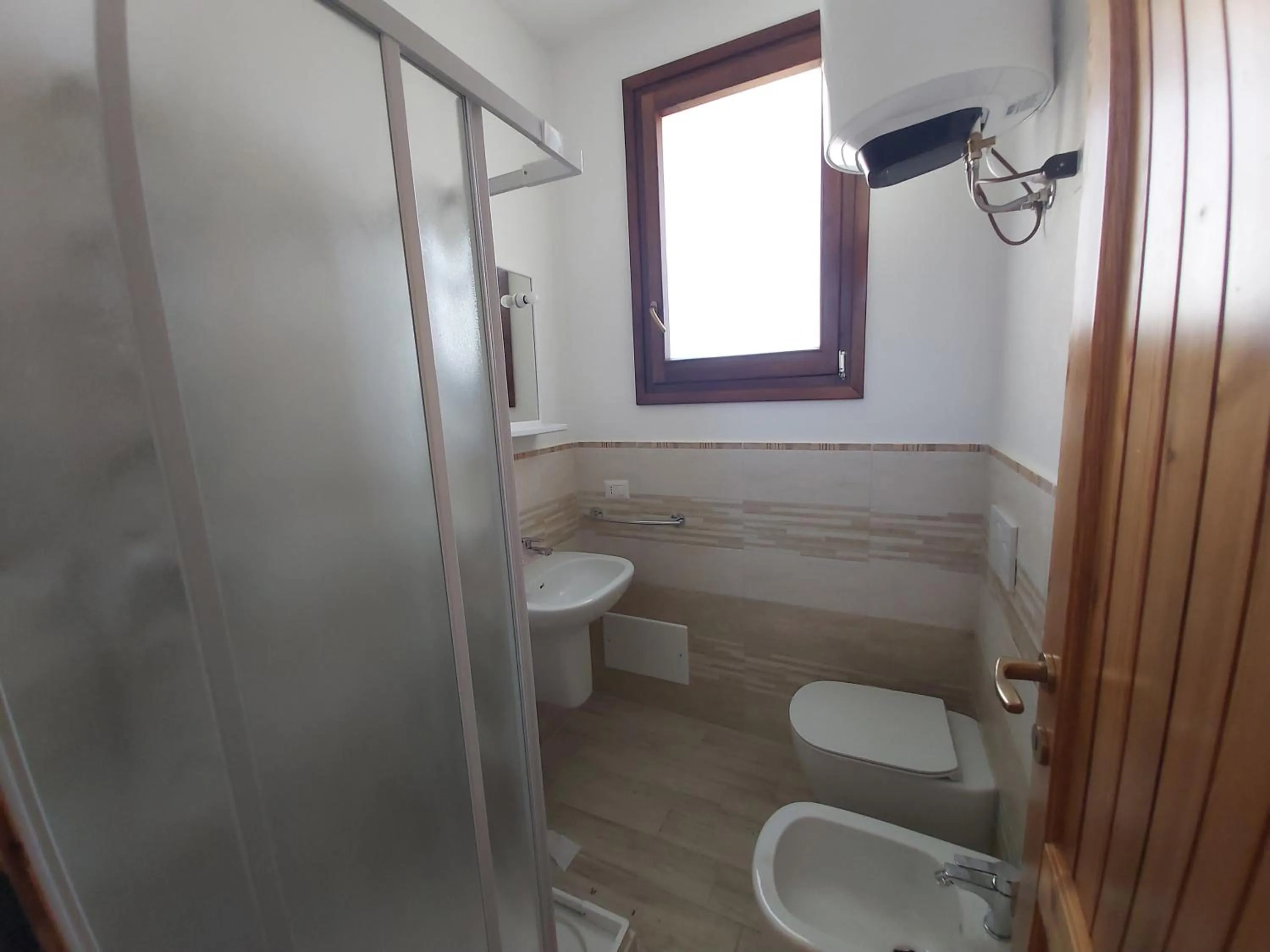 Bathroom in Residence Baia Santa Reparata